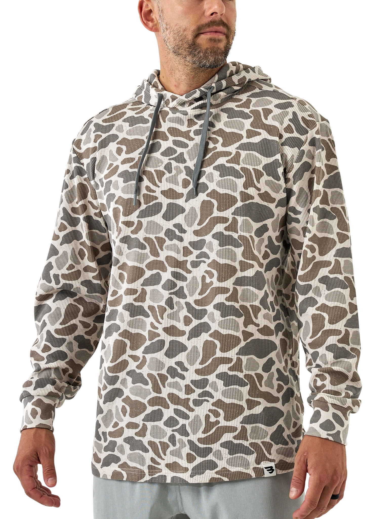 Image of BURLEBO Thermal Hoodie - Deer Camo