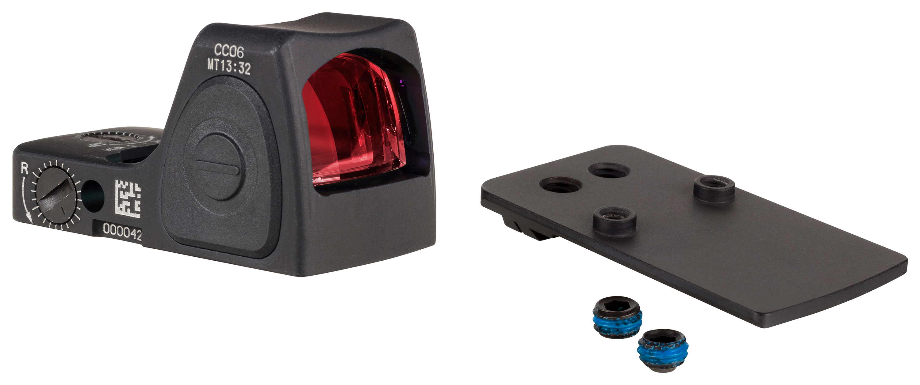 Trijicon RMRcc Red Dot Sight and Pistol Mount Combo - SA Hellcat, XDS - 3.25 MOA Dot - Rear Sight Dovetail - Trijicon