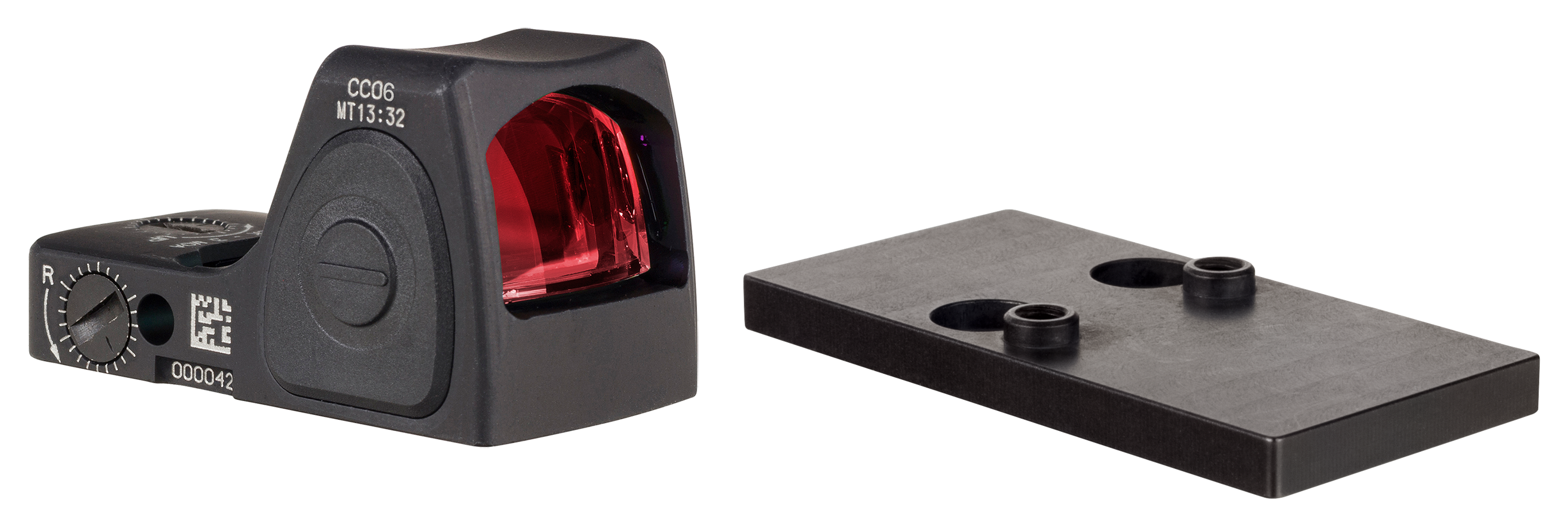 Image of Trijicon RMRcc Red Dot Sight and Pistol Mount Combo - S&W M&P C.O.R.E. - 3.25 MOA Dot - Direct Mount