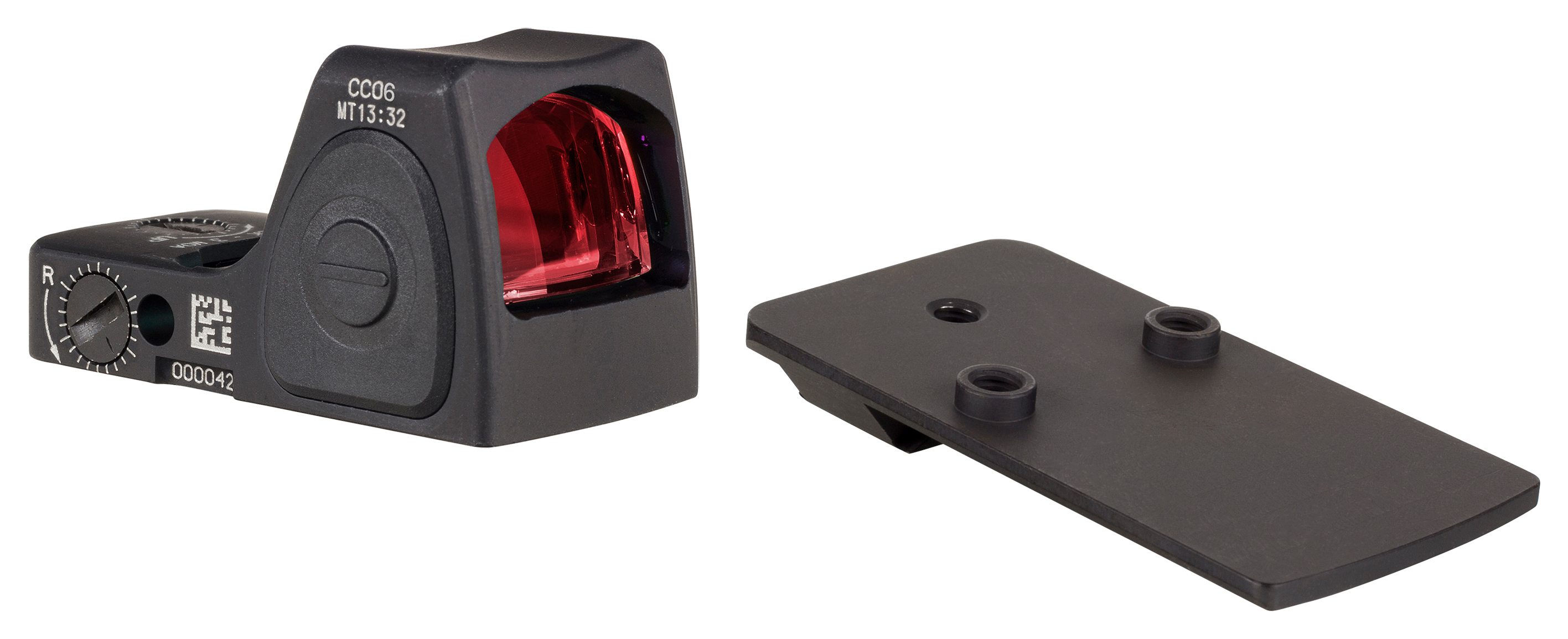 Trijicon RMRcc Red Dot Sight and Pistol Mount Combo - Walther PPS - 3.25 MOA Dot - Rear Sight Dovetail - Trijicon