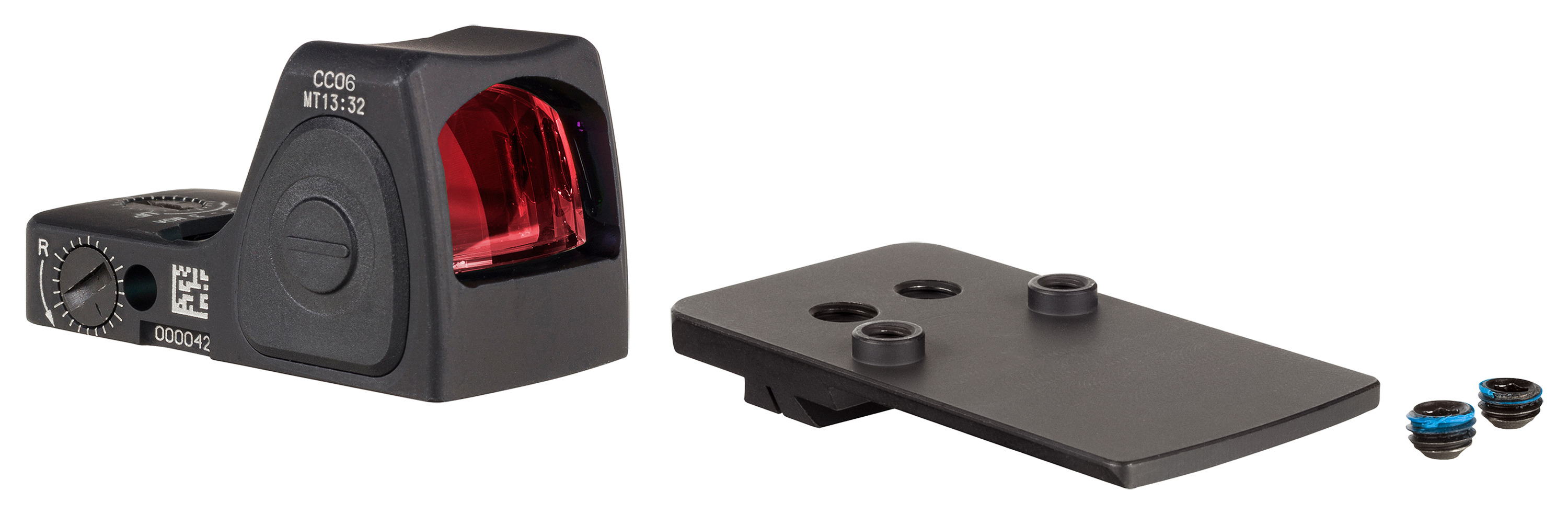 Trijicon RMRcc Red Dot Sight and Pistol Mount Combo - Kimber Micro 9 - 3.25 MOA Dot - Rear Sight Dovetail - Trijicon