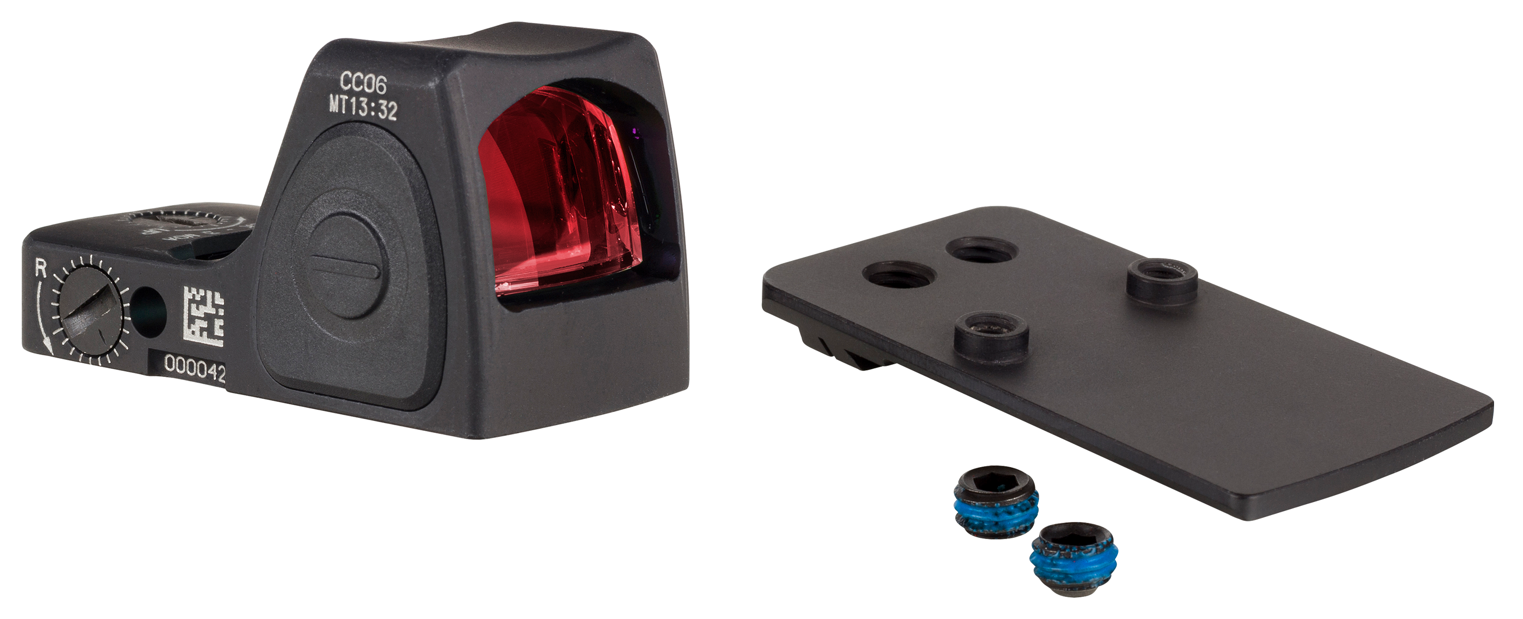 Image of Trijicon RMRcc Red Dot Sight and Pistol Mount Combo - Sig Sauer P365 - 6.5 MOA Dot - Rear Sight Dovetail