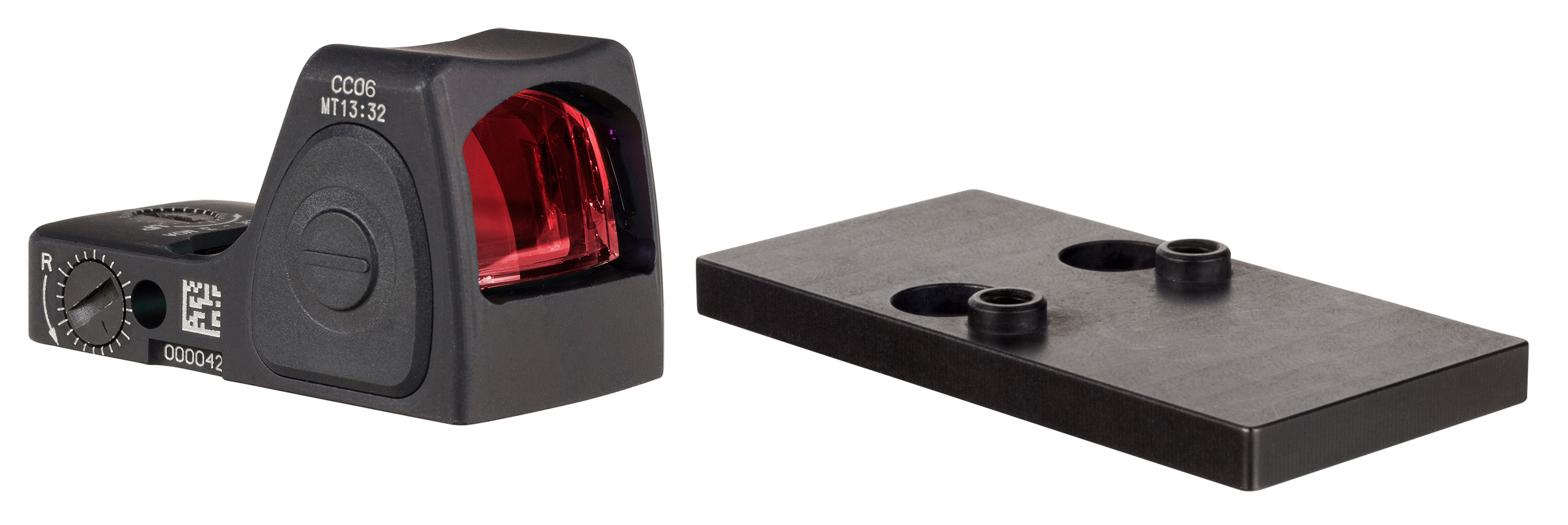 Trijicon RMRcc Red Dot Sight and Pistol Mount Combo - GLOCK MOS Full Size - 6.5 MOA Dot - Direct Mount - Trijicon