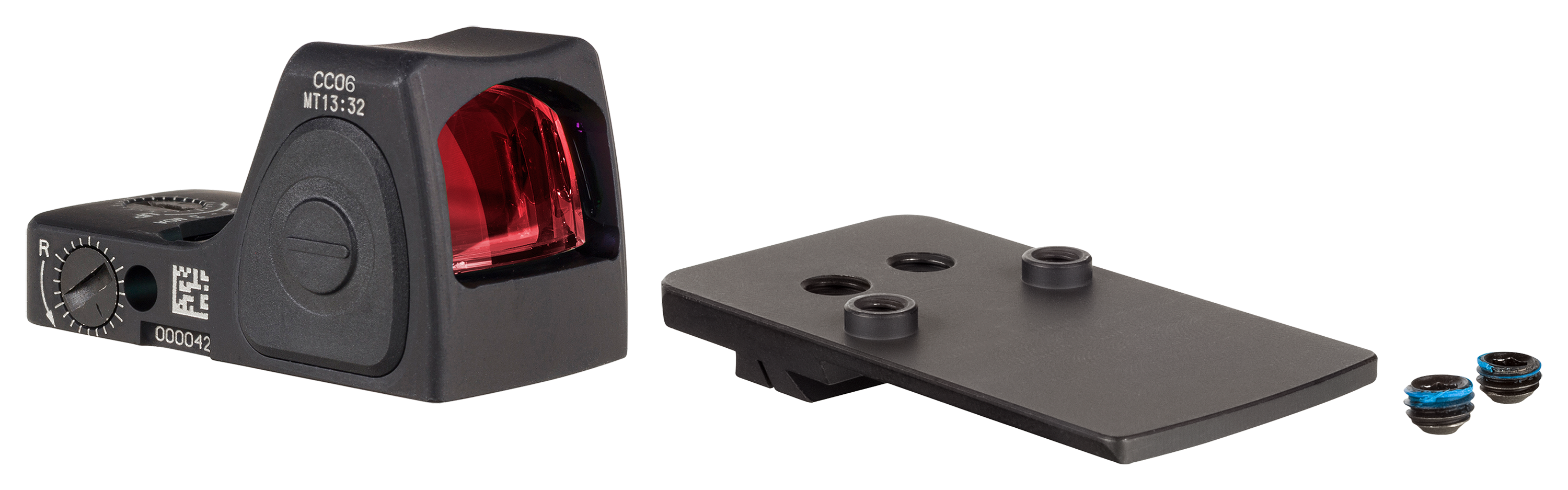 Trijicon RMRcc Red Dot Sight and Pistol Mount Combo - Kimber Micro 9 - 6.5 MOA Dot - Rear Sight Dovetail - Trijicon