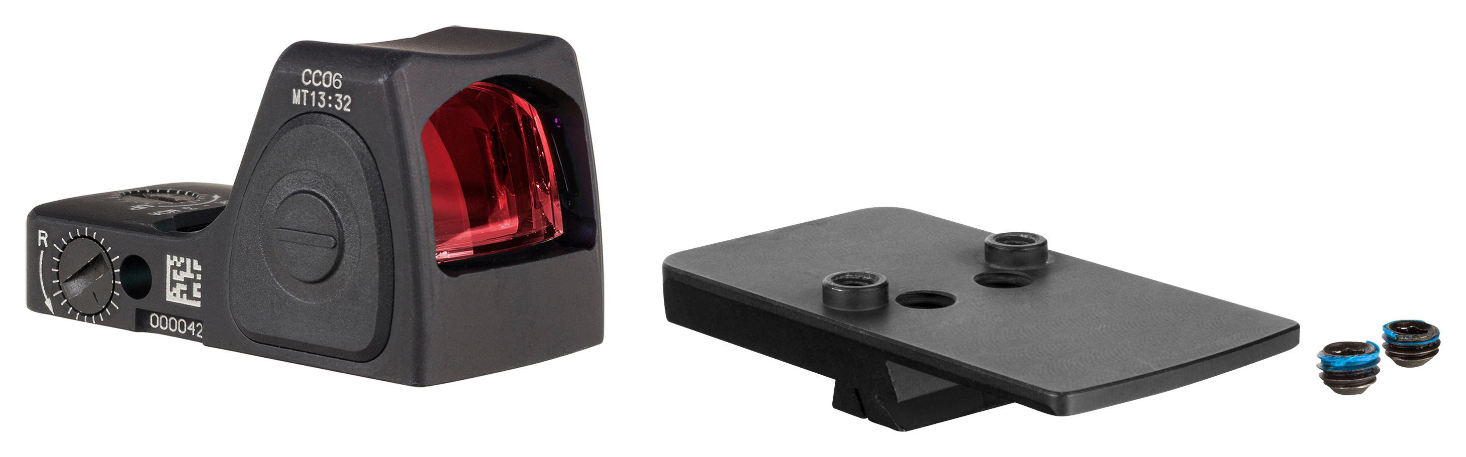 Trijicon RMRcc Red Dot Sight and Pistol Mount Combo - Kimber 1911, Ultra Carry - 6.5 MOA Dot - Rear Sight Dovetail - Trijicon
