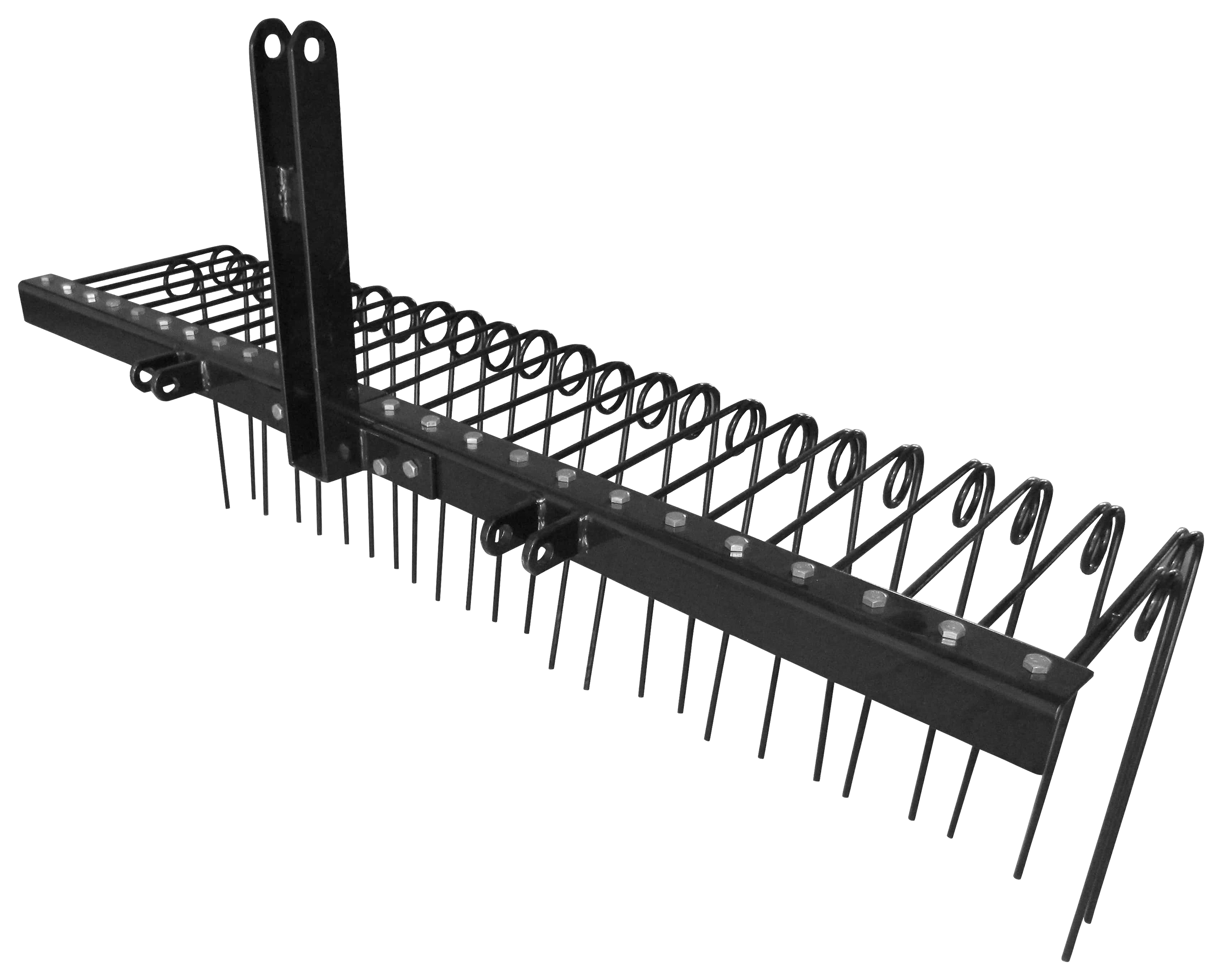 Image of "Field Tuff 72"" 3-Point Pine Straw Rake"