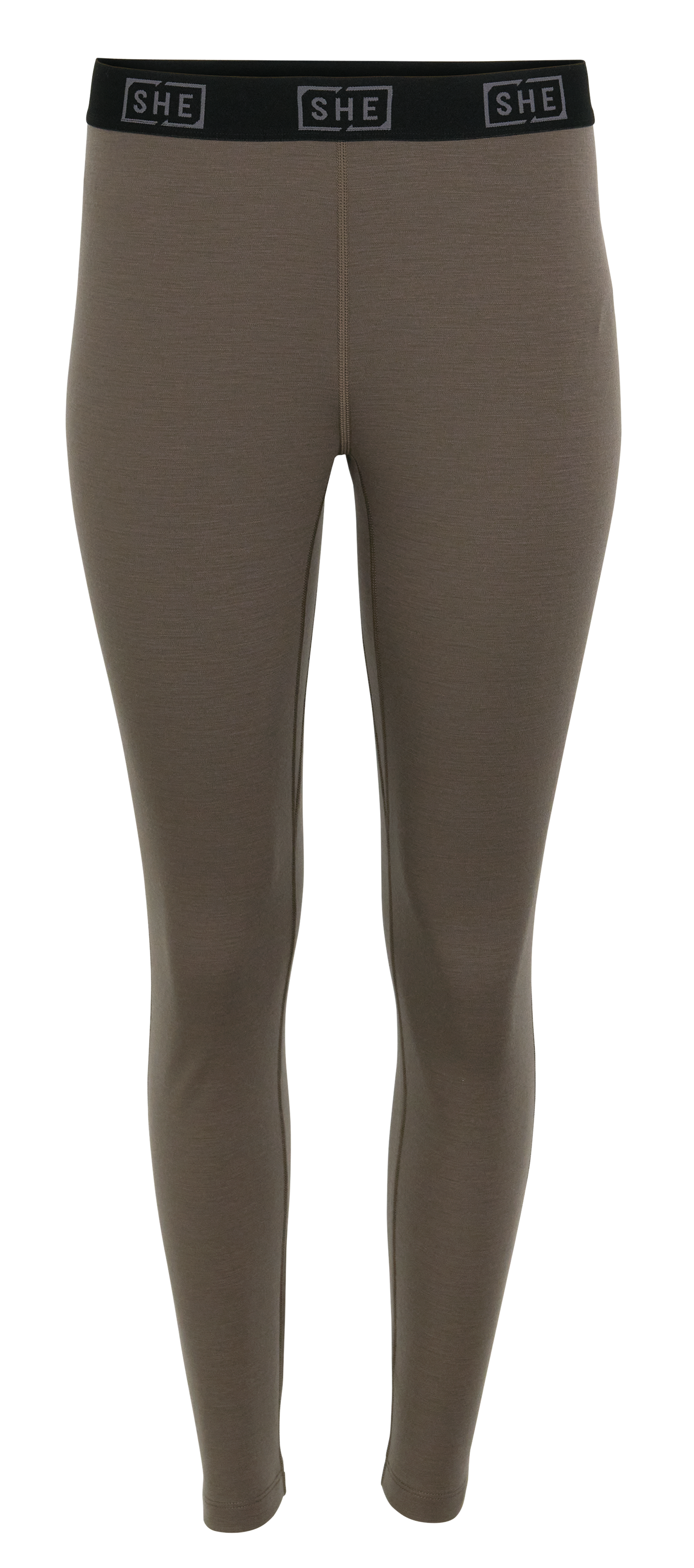 Image of SHE Outdoor Ridge Hunter Midweight Merino Wool Base-Layer Pants - Major Brown