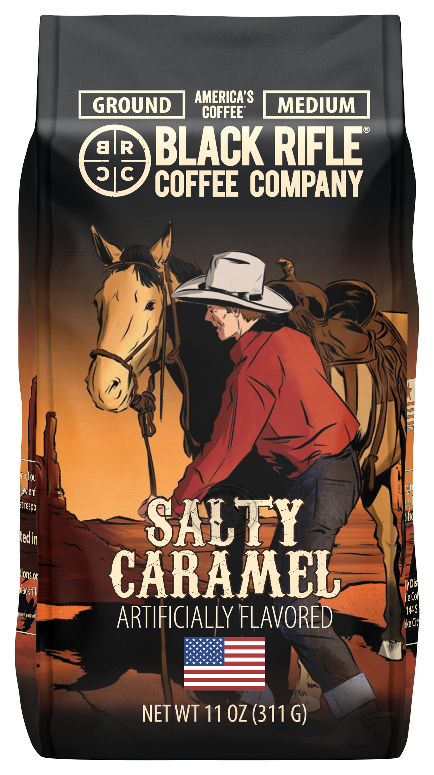 Image of Black Rifle Coffee Company Salty Caramel Roast Ground Coffee