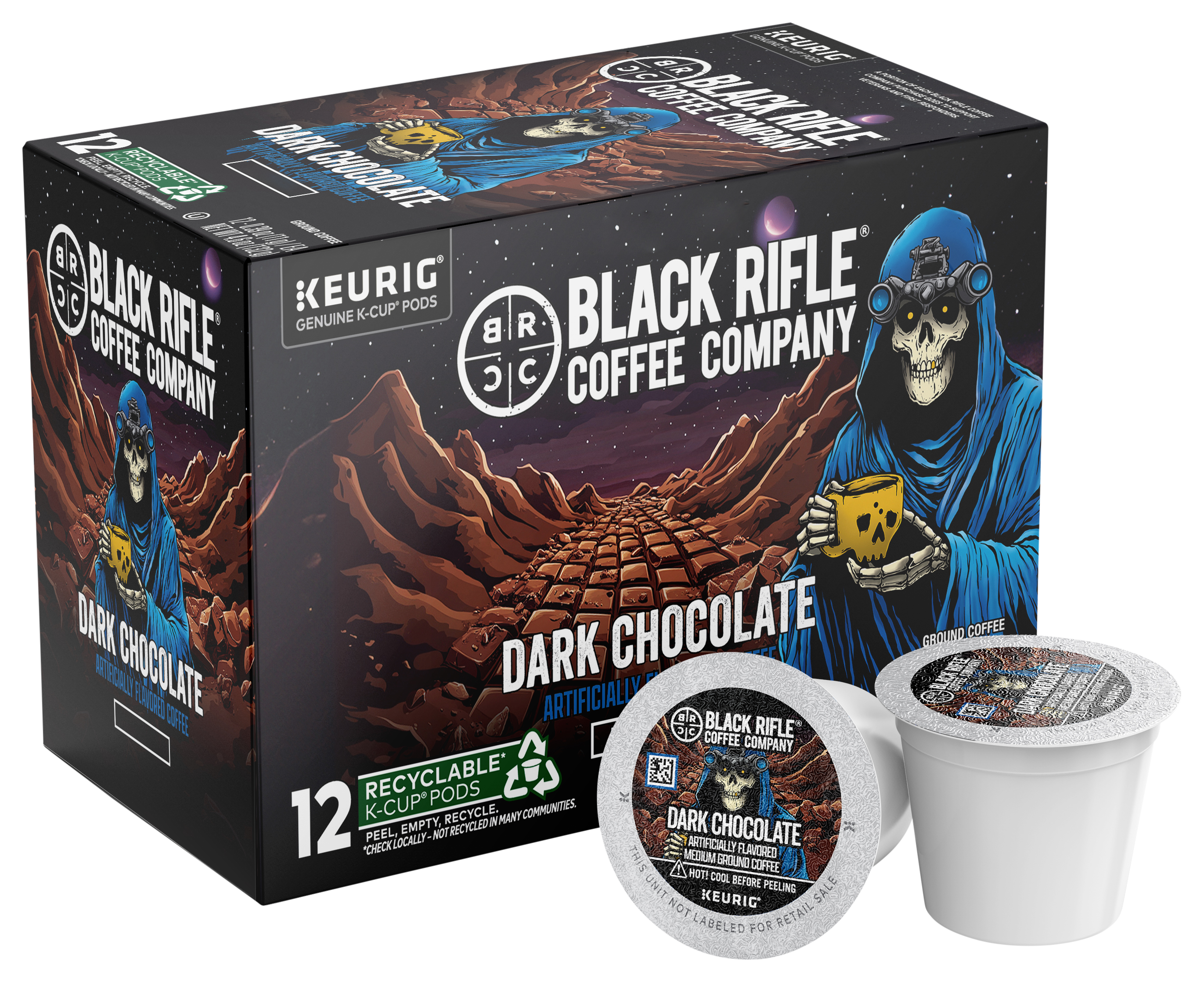 Black Rifle Coffee Company Dark Chocolate Coffee Rounds - Bass Pro Shops