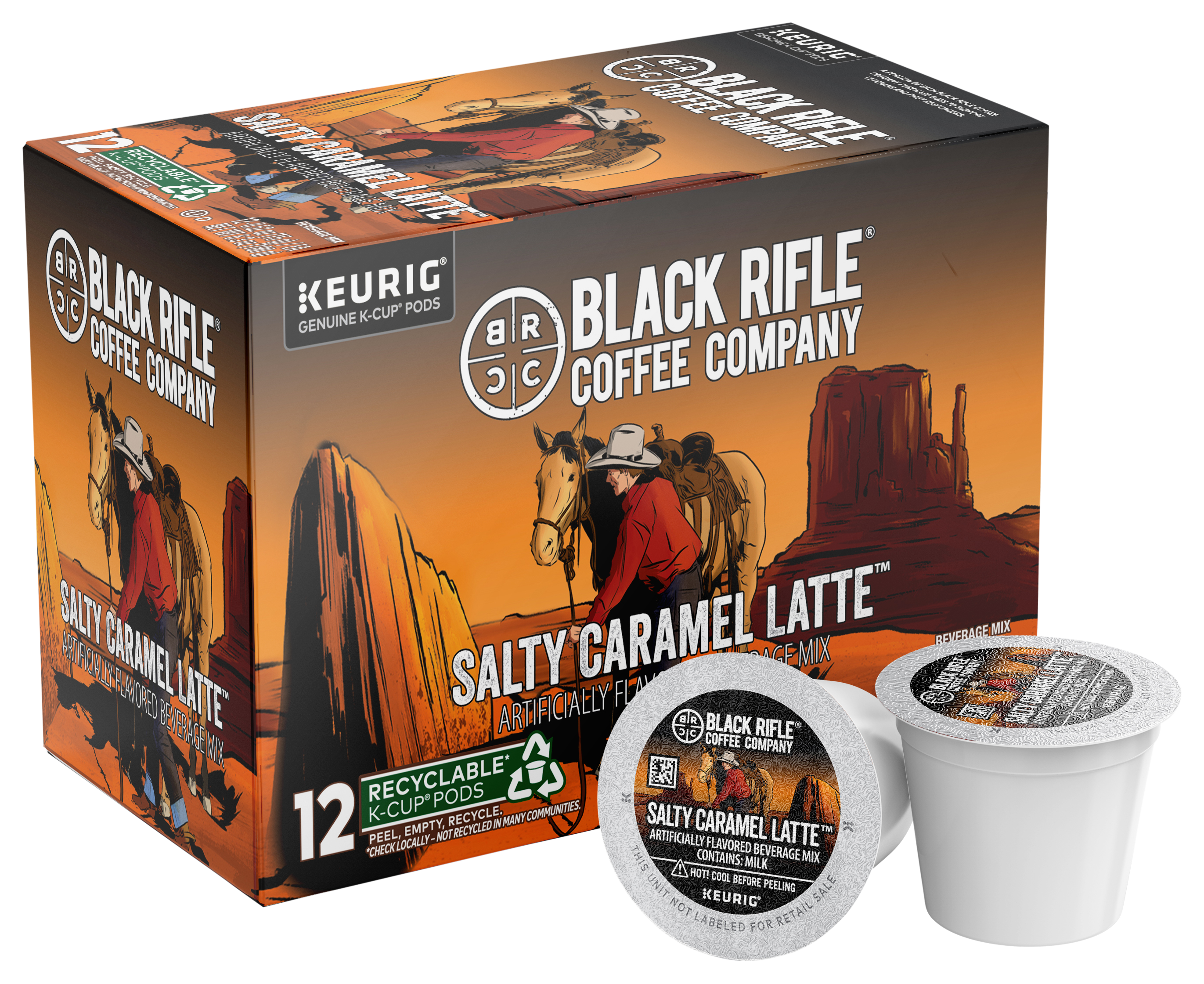 Black Rifle Coffee Company Salty Caramel Latte Coffee Rounds - Bass Pro Shops
