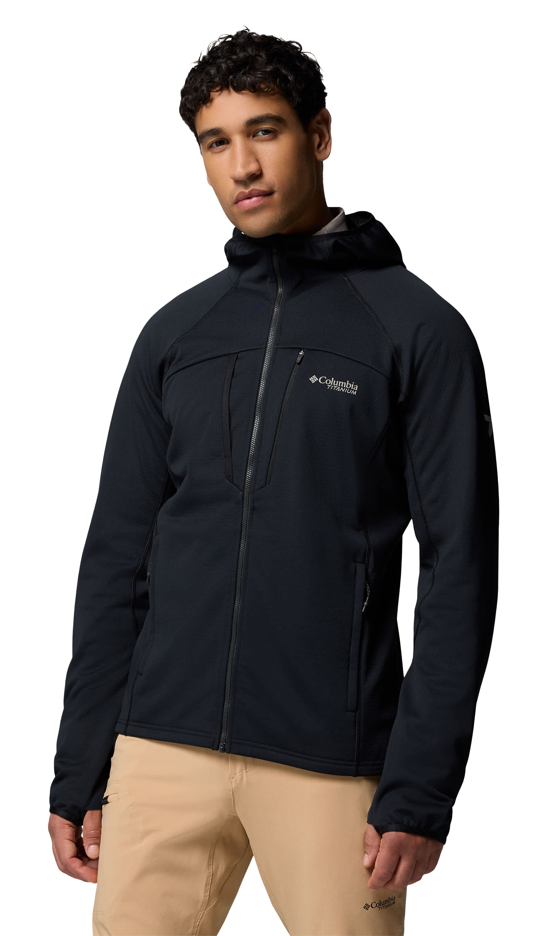 Image of Columbia Arctic Crest Bonded Full-Zip Jacket - Black - XXL