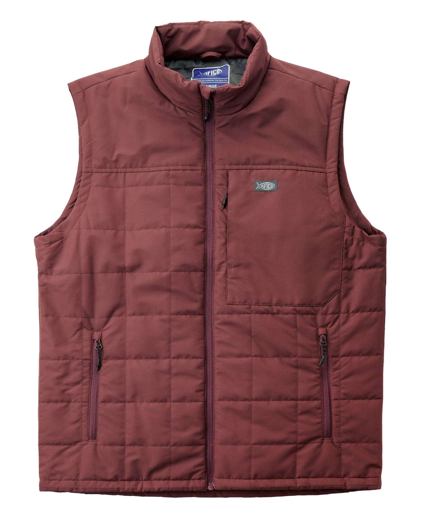 Image of AFTCO Crosswind Puff Vest - Sable