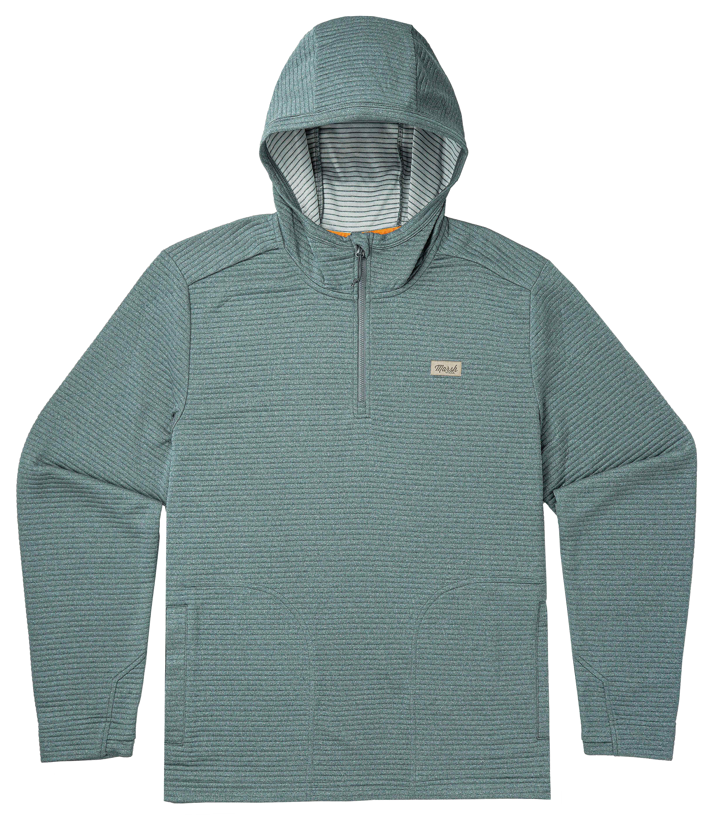 Image of Marsh Wear Sullivan Tech Long-Sleeve Hoodie for Men - Goblin Blue