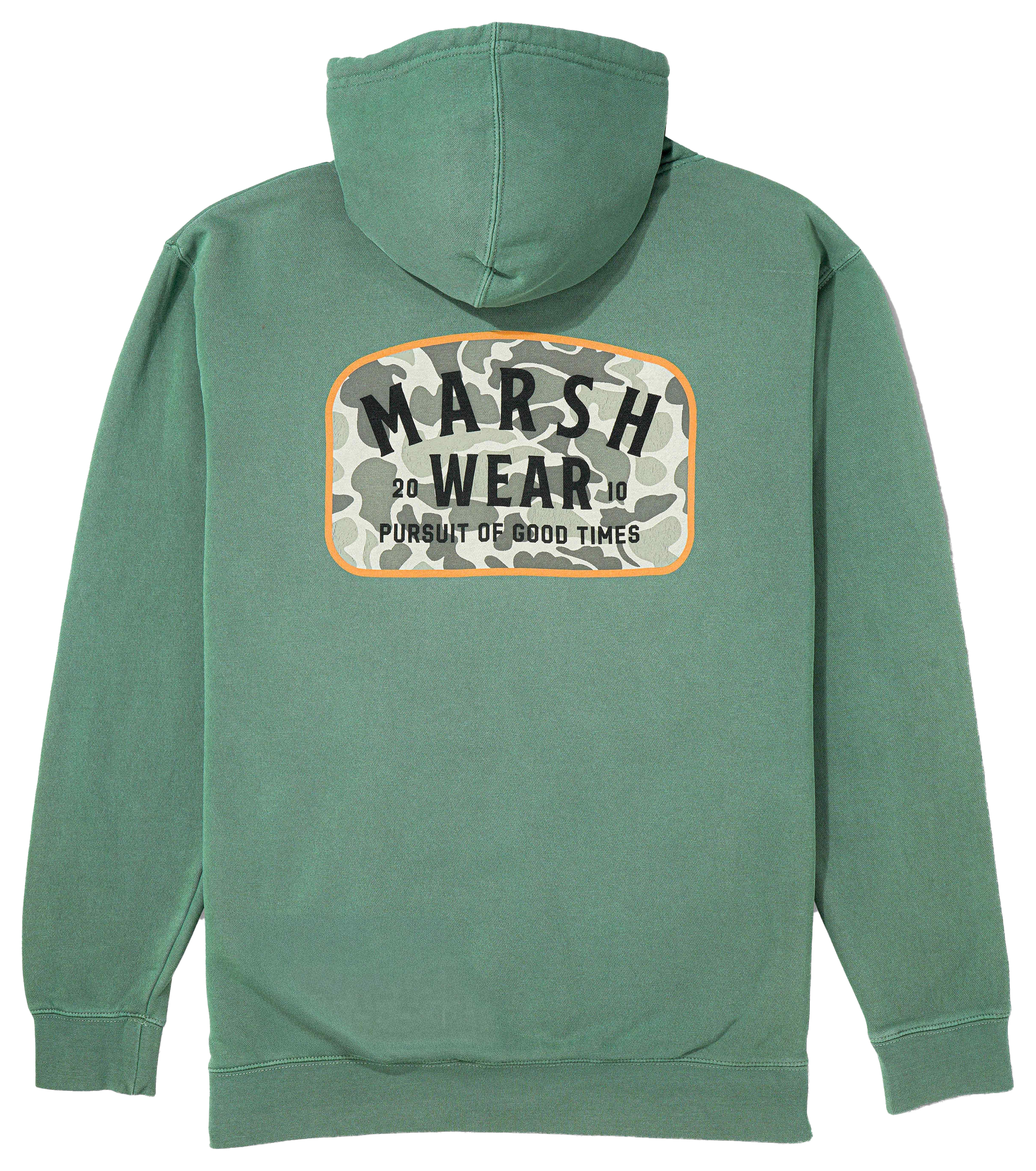Image of Marsh Wear Alton Camo Hoodie - Alpine Green