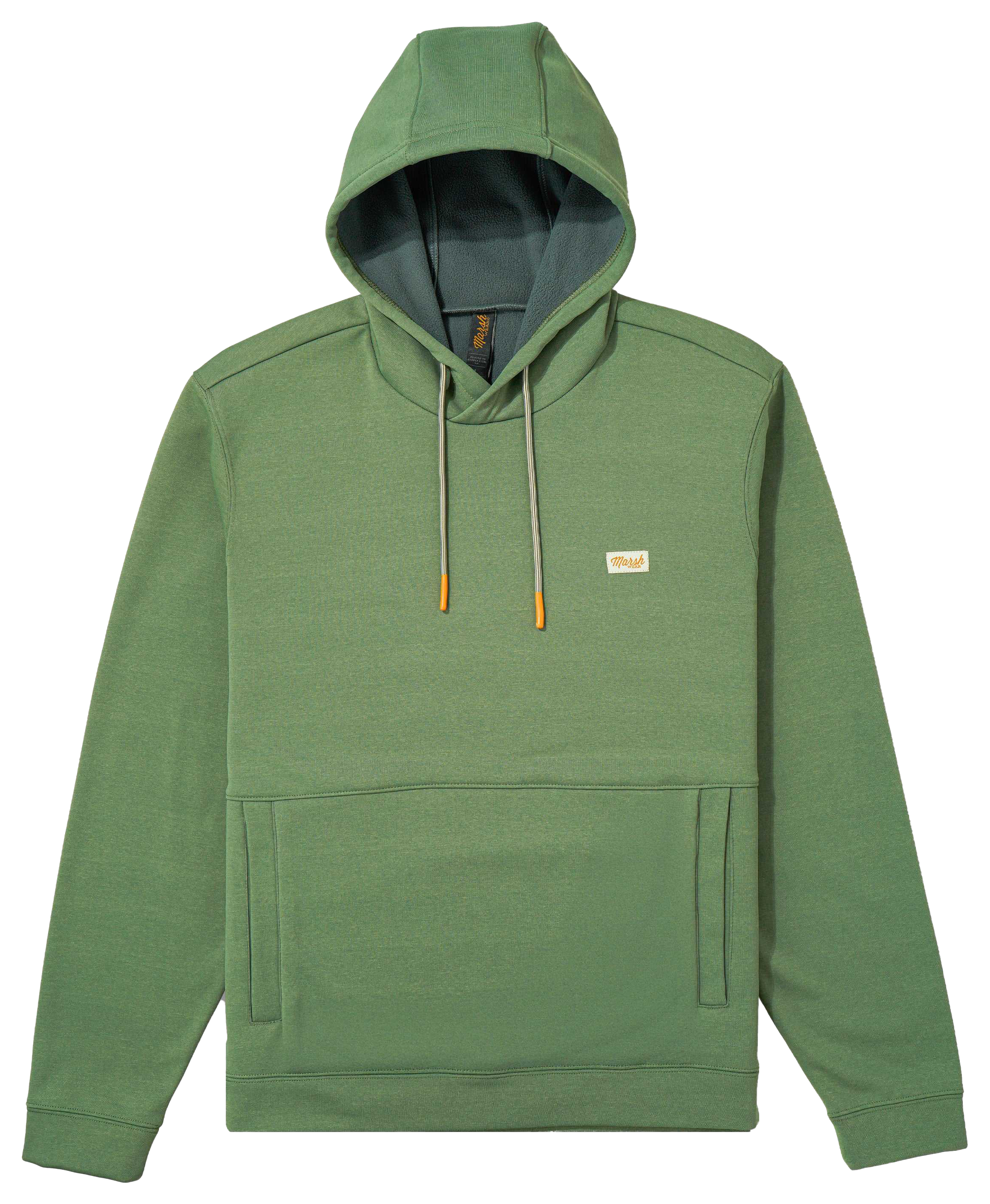 Image of Marsh Wear Nor'easter Long-Sleeve Pullover Hoodie - Light Olive Heather - 2X