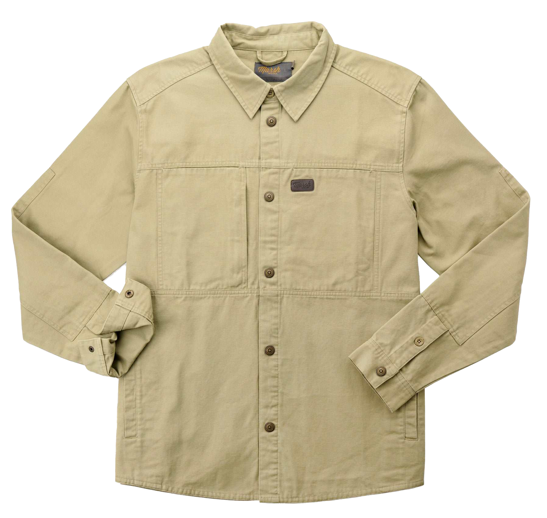 Image of Marsh Wear Delano Shacket for Men - Slate Green