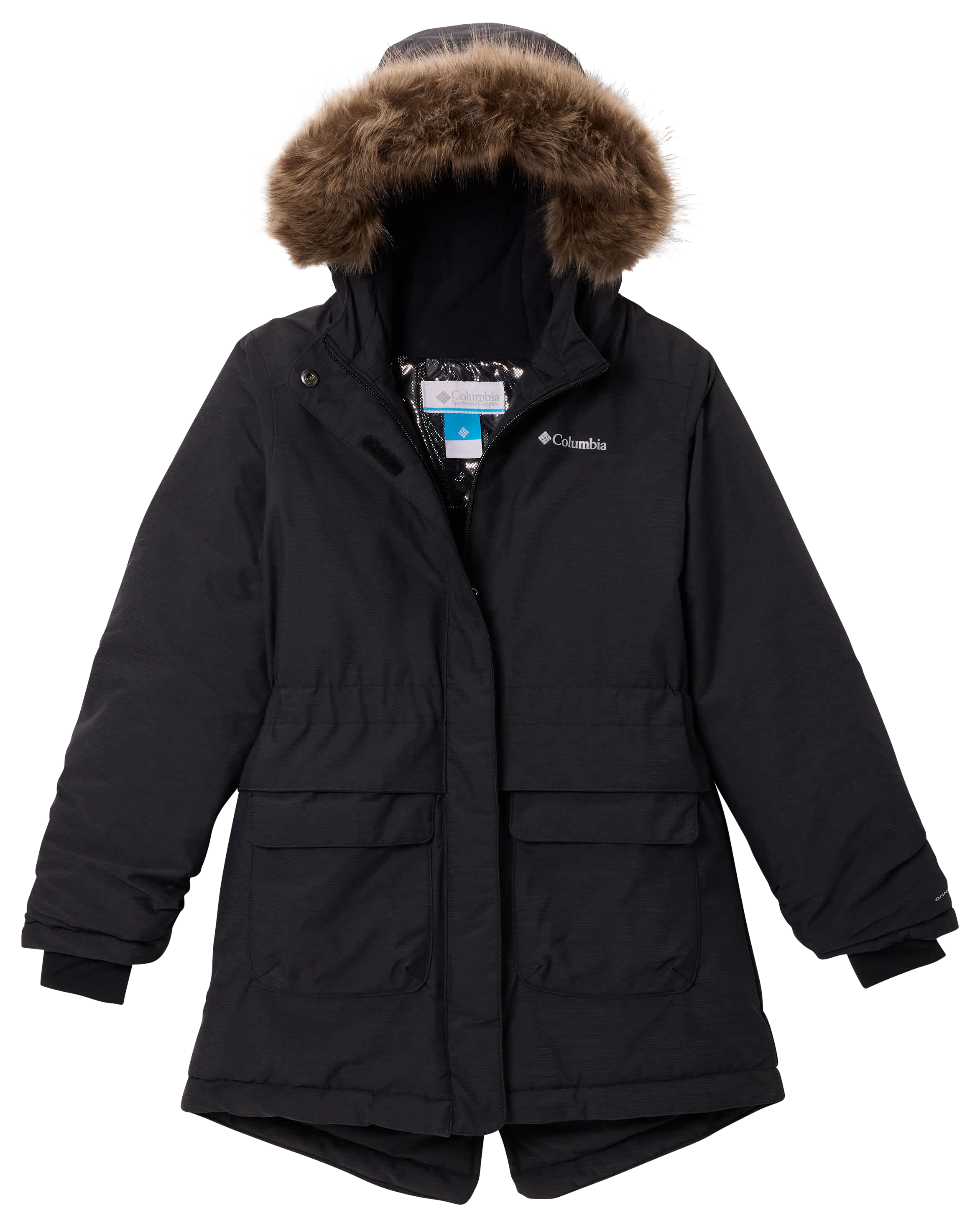 Image of Columbia Nordic Strider II Jacket for Kids - Black - XS