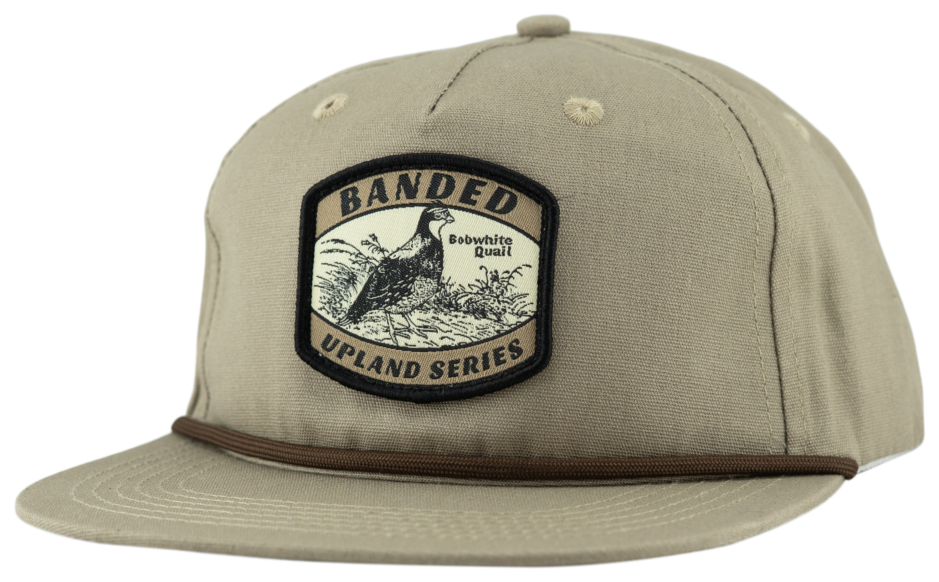Image of Banded Lost Goat Rope Quail Cap