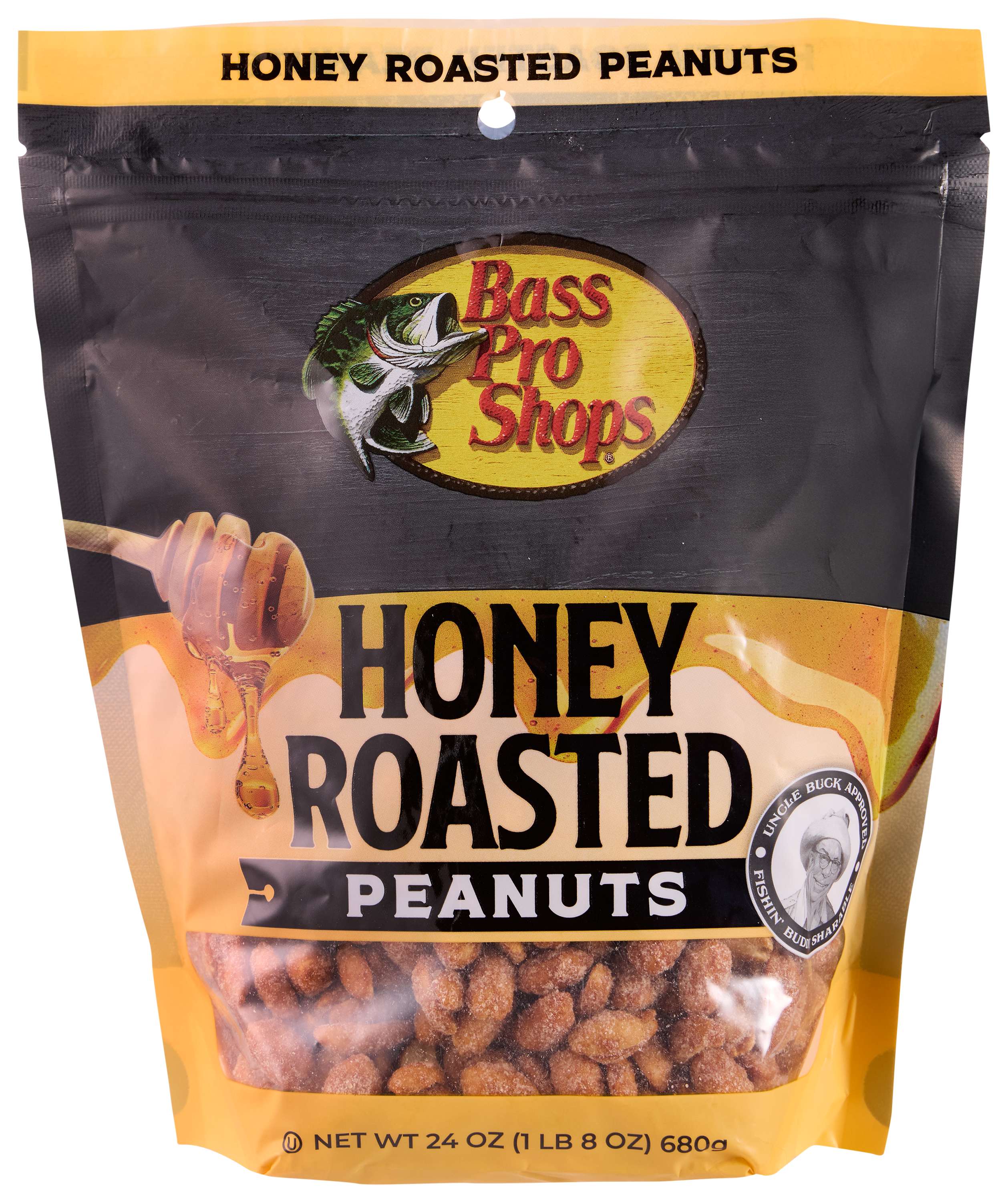 Image of Bass Pro Shops Uncle Buck's 24-Oz. Honey Roasted Peanuts
