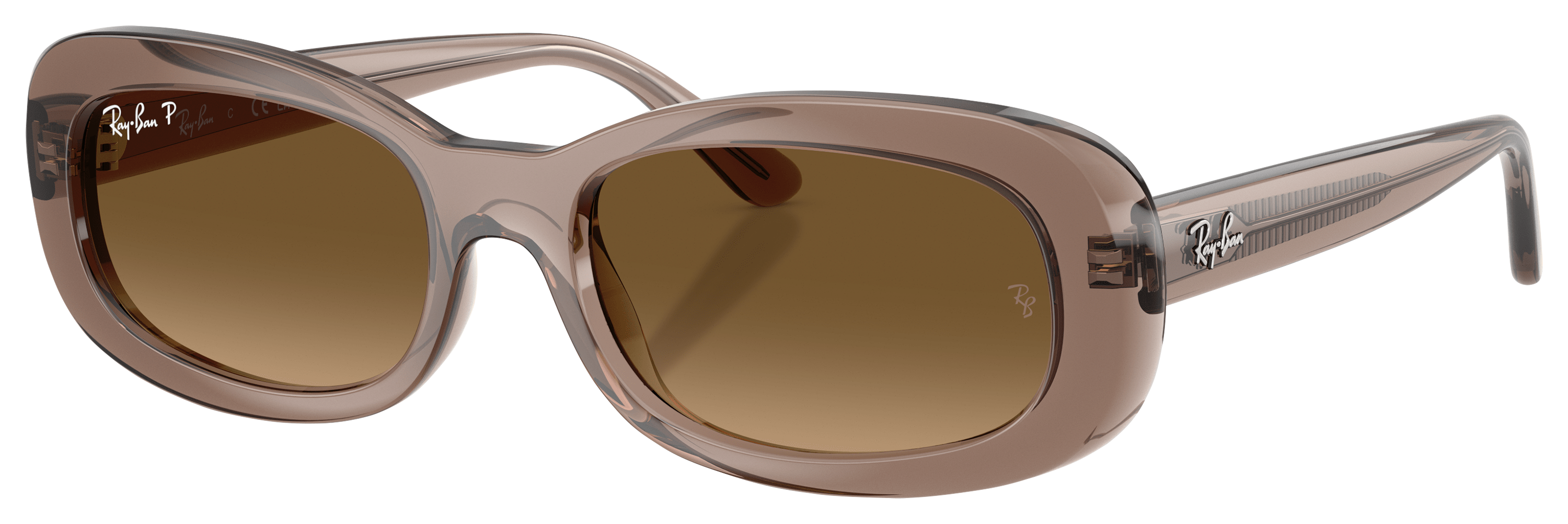 RAY-BAN RB2221 Gradient Glass Polarized Sunglasses for Ladies