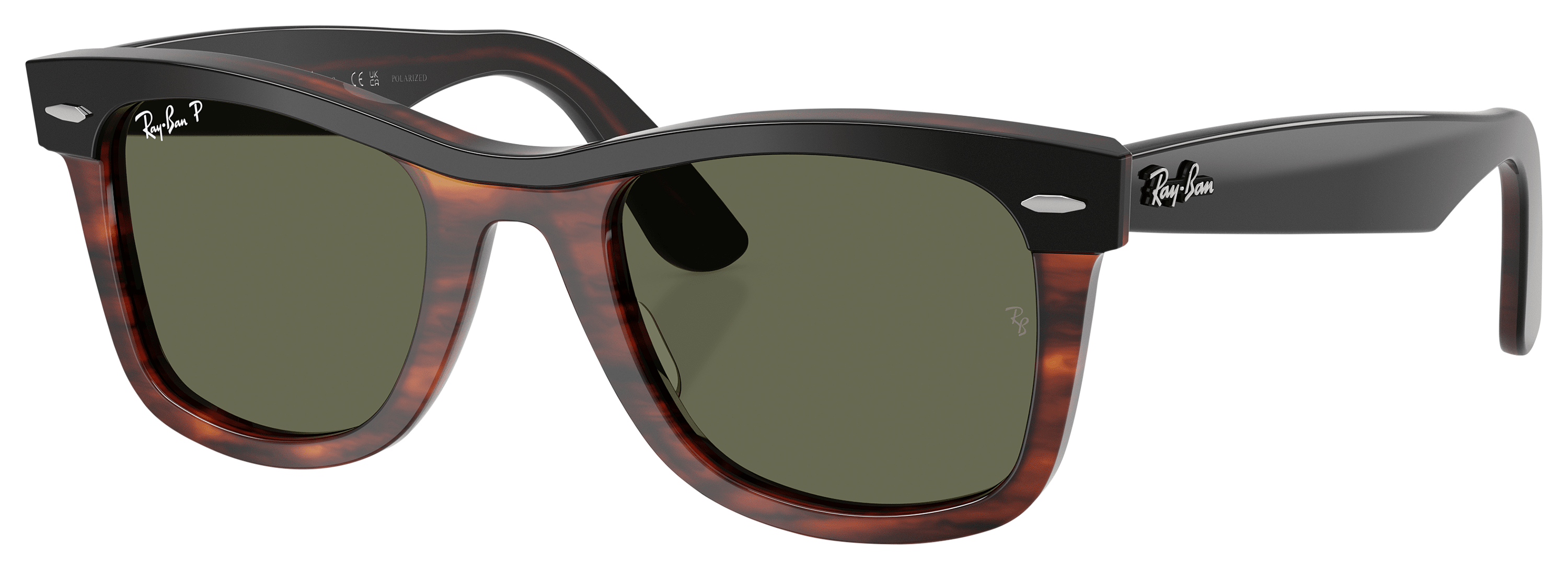 RAY-BAN Wayfarer Street Neat RB2240 Glass Polarized Sunglasses