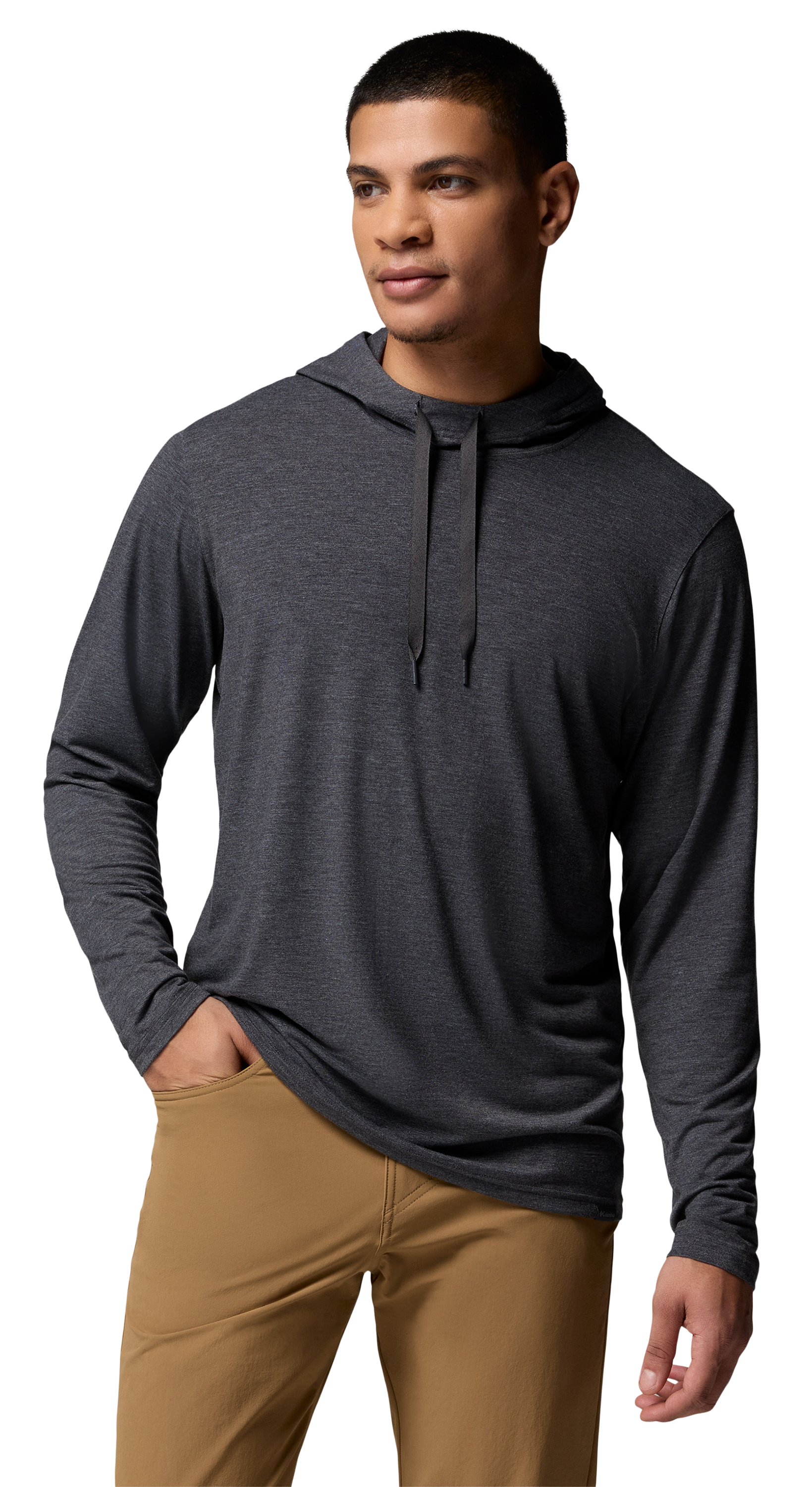 Image of Columbia CSC Soft-Stretch Hoodie - Shark Heather