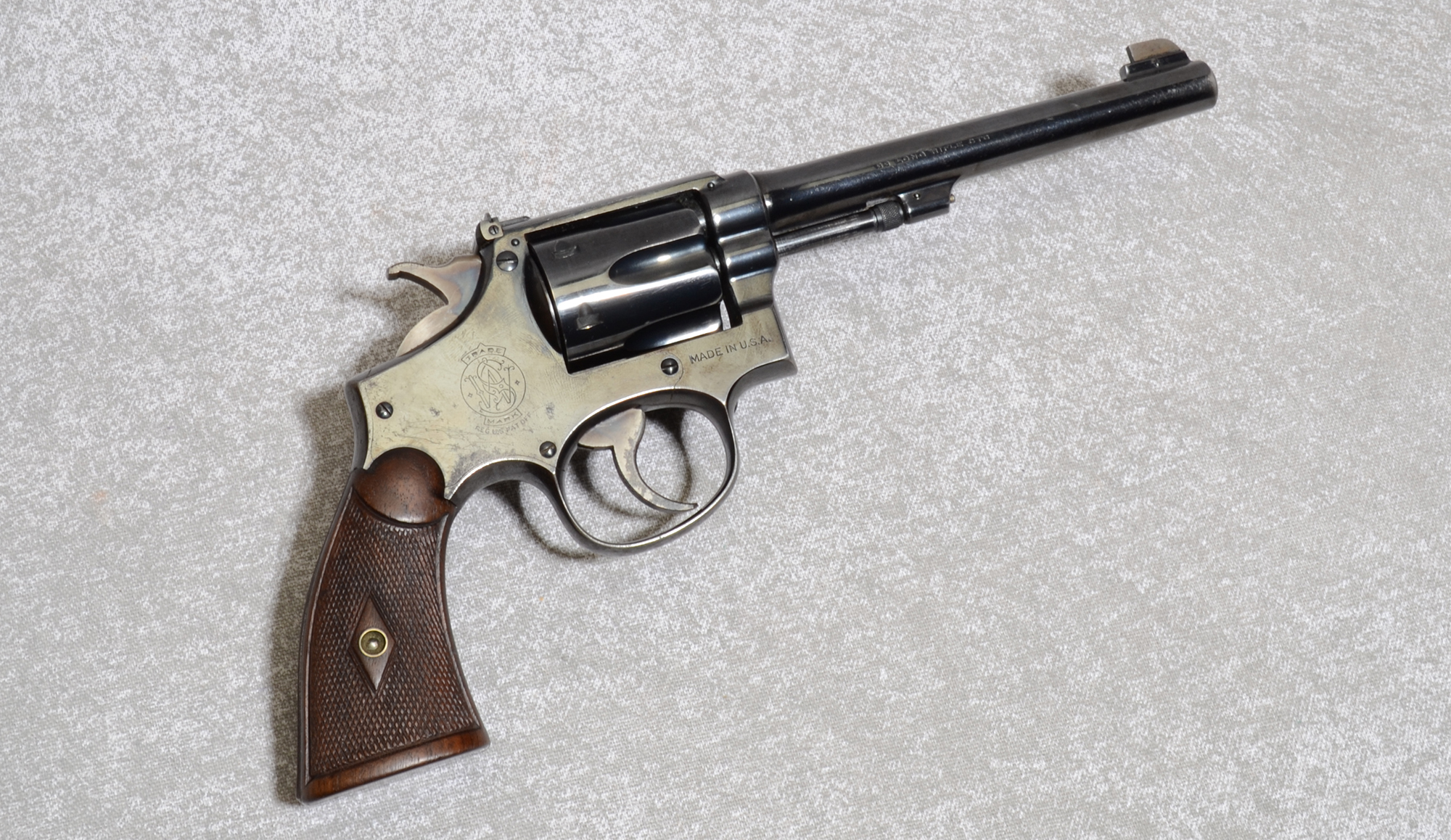 Image of "Smith & Wesson Pre Model K-22, 6"" Barre/"