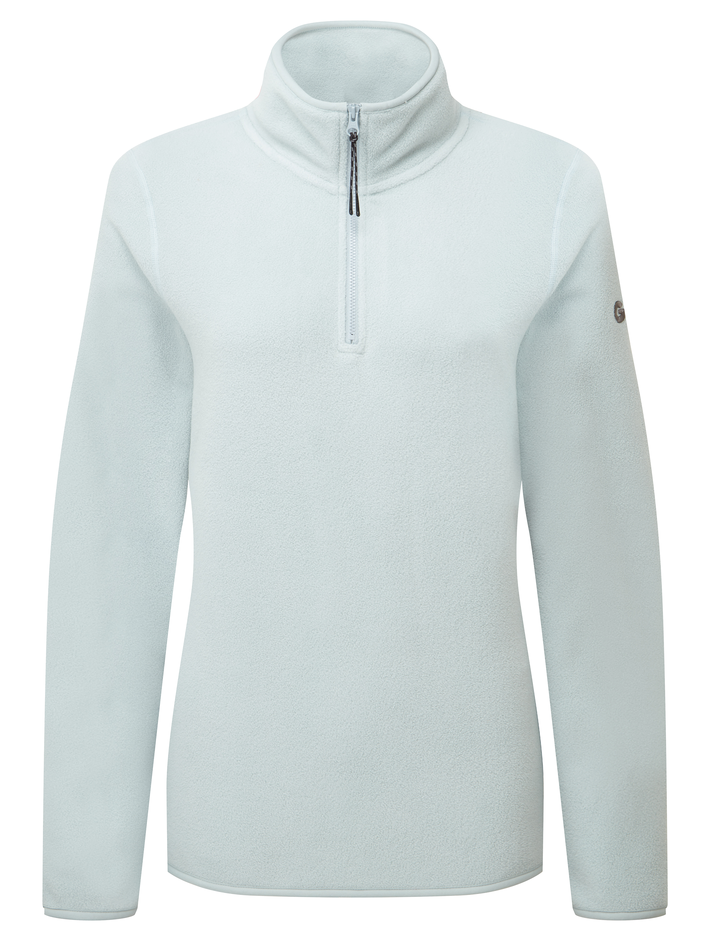 Image of Gill Pursuit Quarter-Zip Fleece Pullover - Light Grey - XL