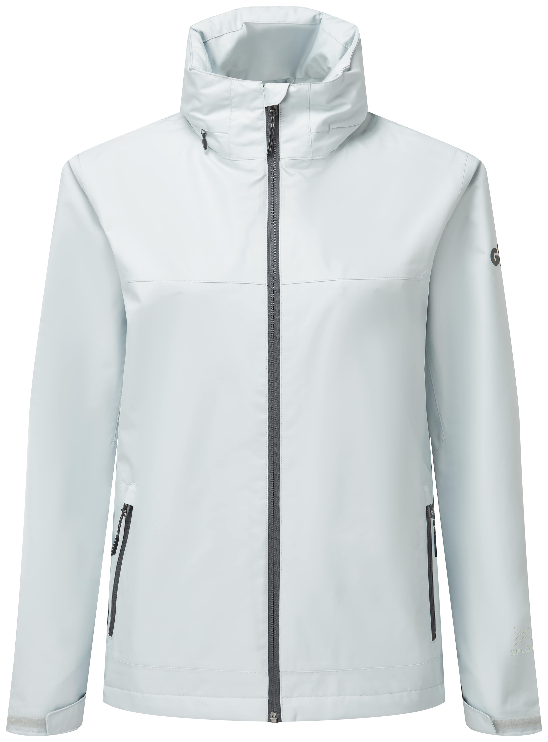 Image of Gill Pilot Jacket with Rollaway Hood - Light Grey - M