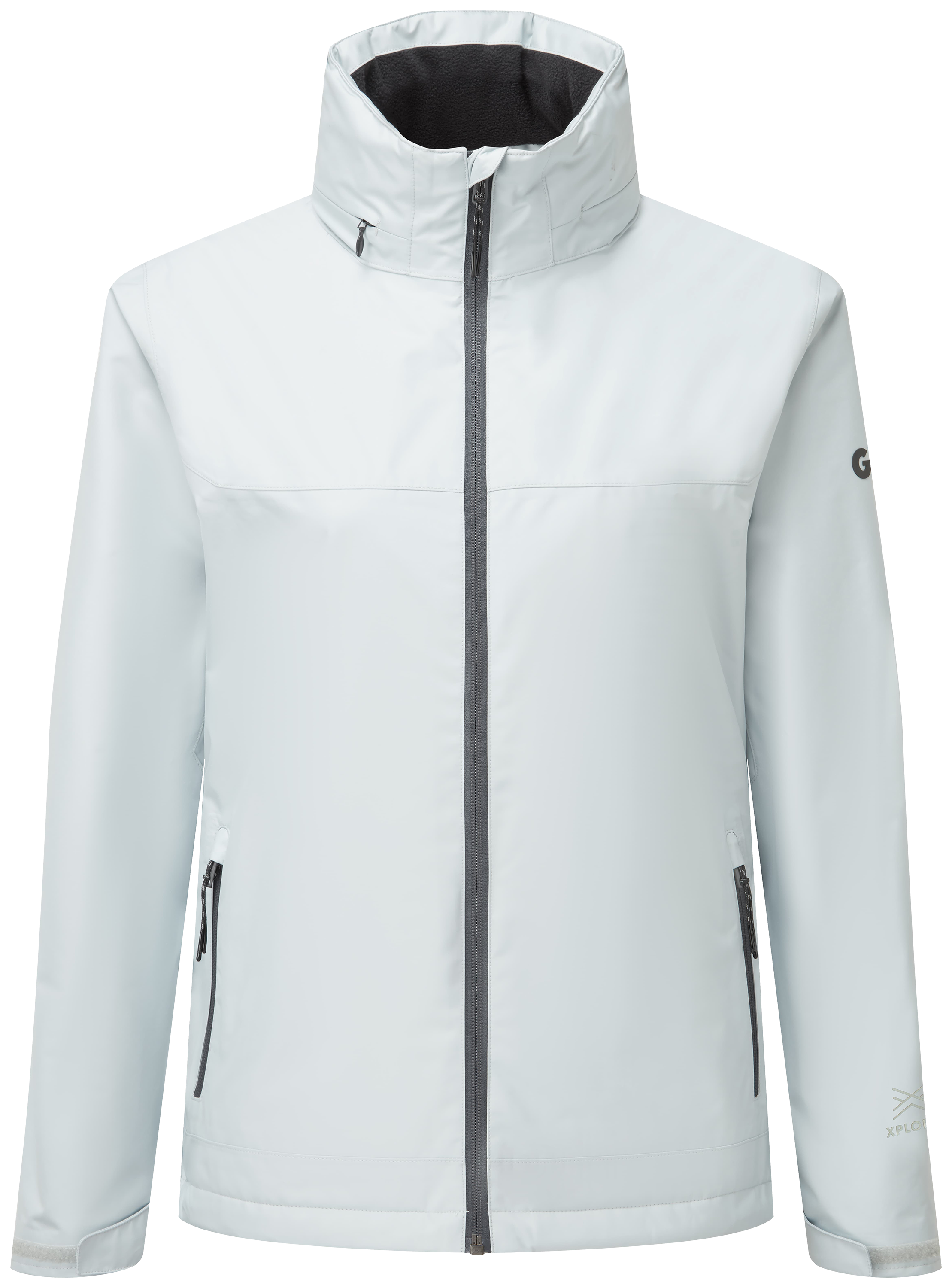 Image of Gill Navigator Jacket with Rollaway Hood - Light Grey - L