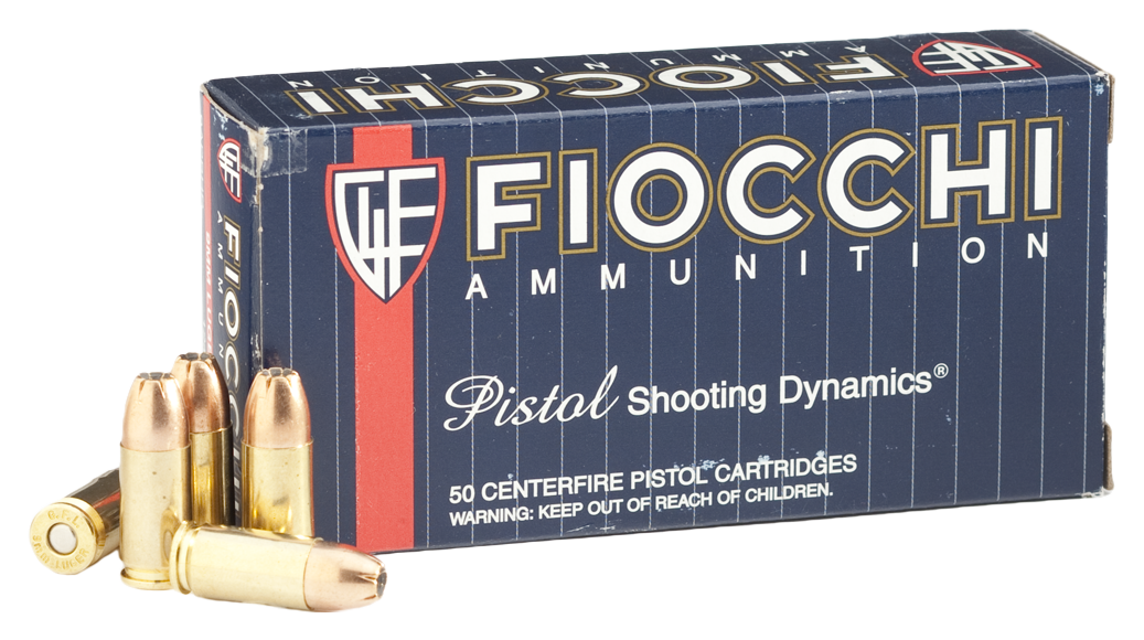 Image of Fiocchi Range Dynamics .357 SIG 124 Grain FMJ Handgun Ammo