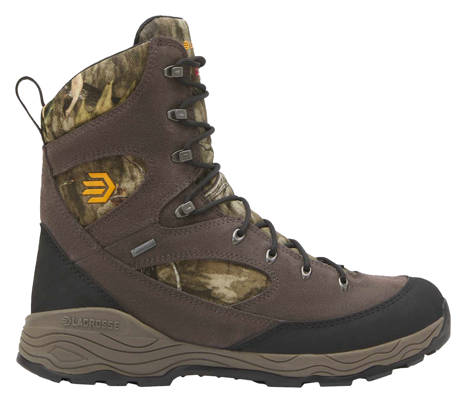Image of LaCrosse Trailbreaker GTX 400 Insulated Waterproof Hunting Boots for Men - Mossy Oak Country Roots - 11W