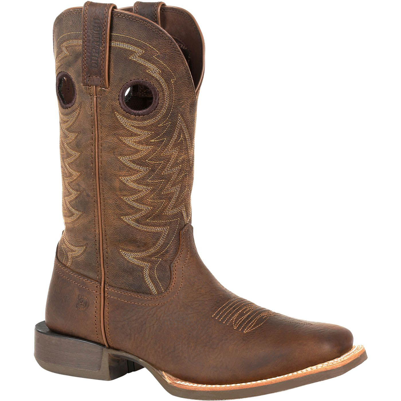 Image of Durango Rebel Pro Western Boots with Pull Holes for Men - Flaxen Brown