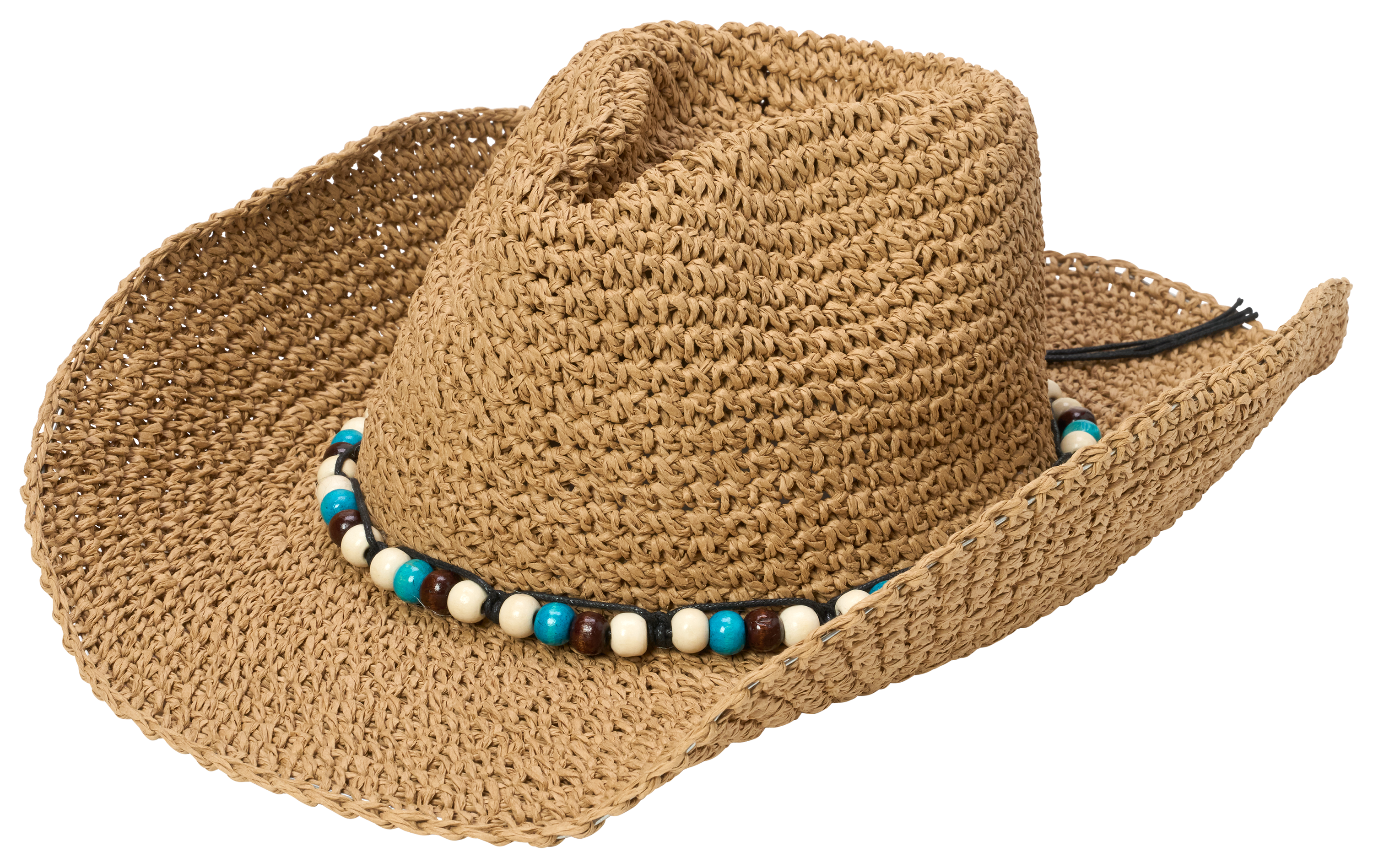 Image of Natural Reflections Straw Cowboy Hat