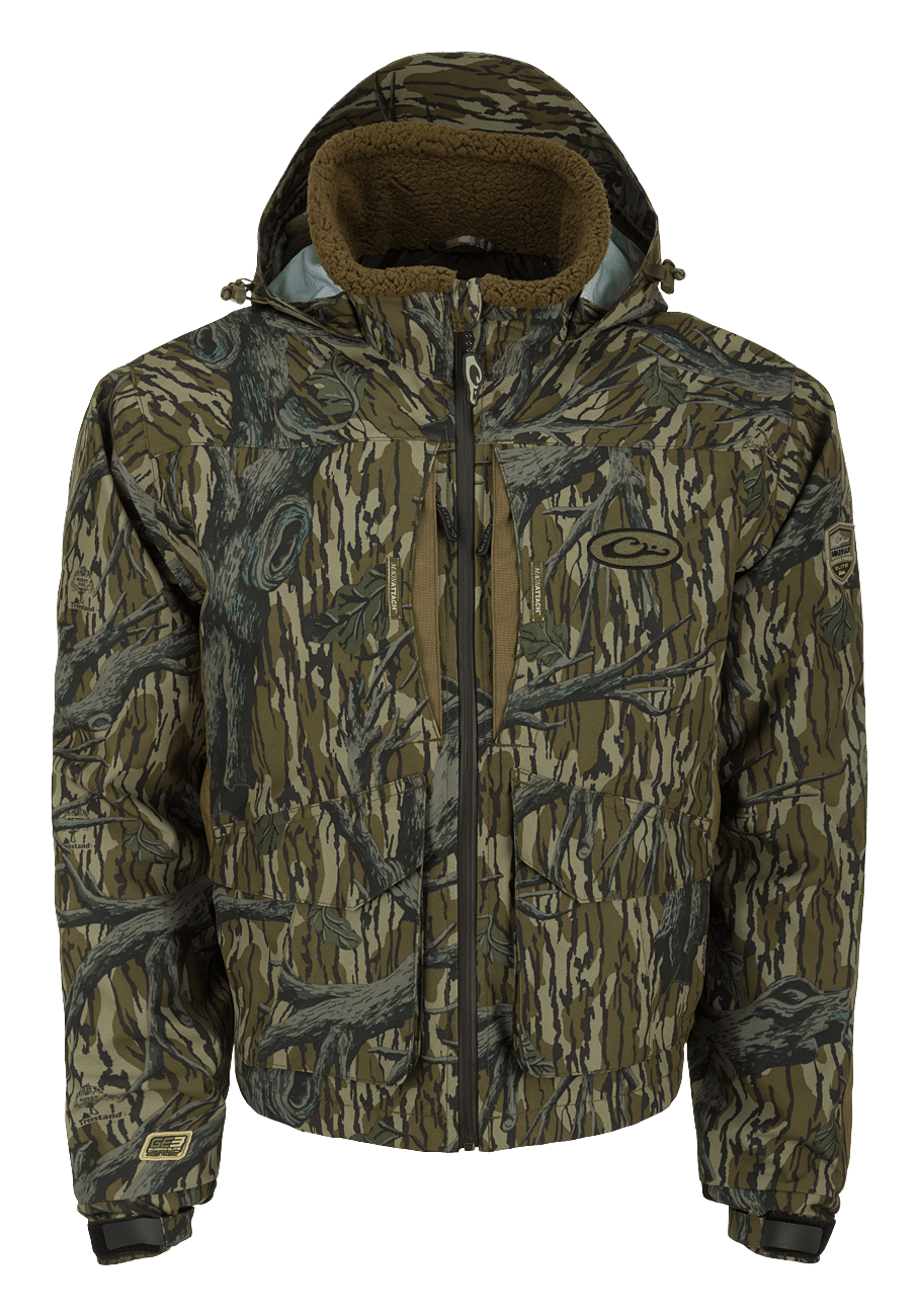 Image of Drake Waterfowl LST Insulated Timber Jacket for Men - Mossy Oak Original Treestand - L