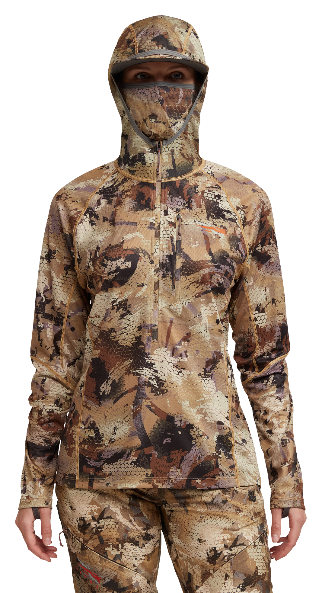 Image of SITKA Women's Core Lightweight Hoodie - Optifade Marsh - L