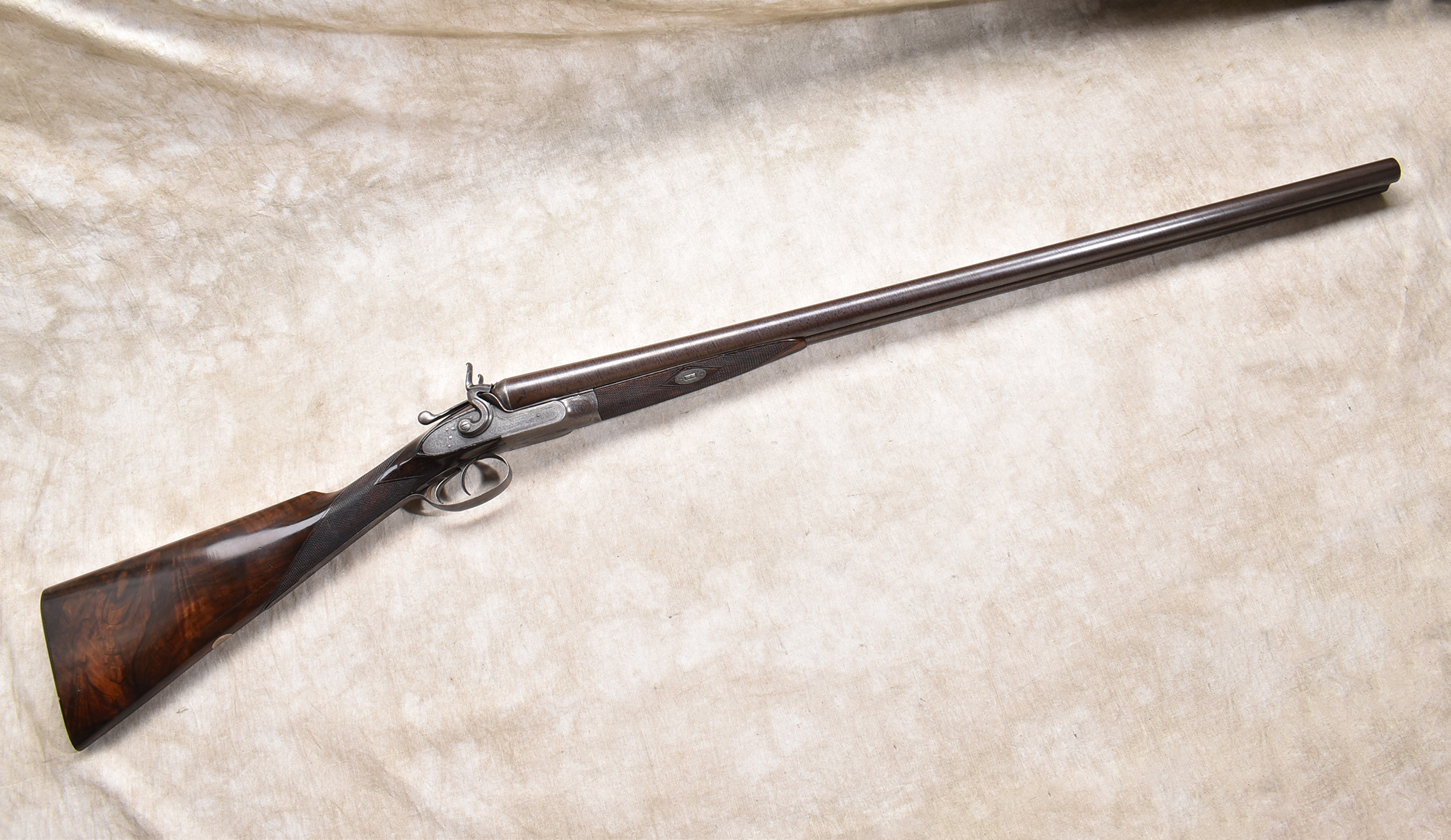 Image of CHARLES LANCASTER ~ SIDE BY SIDE ~ 10 GAUGE, 67 MM