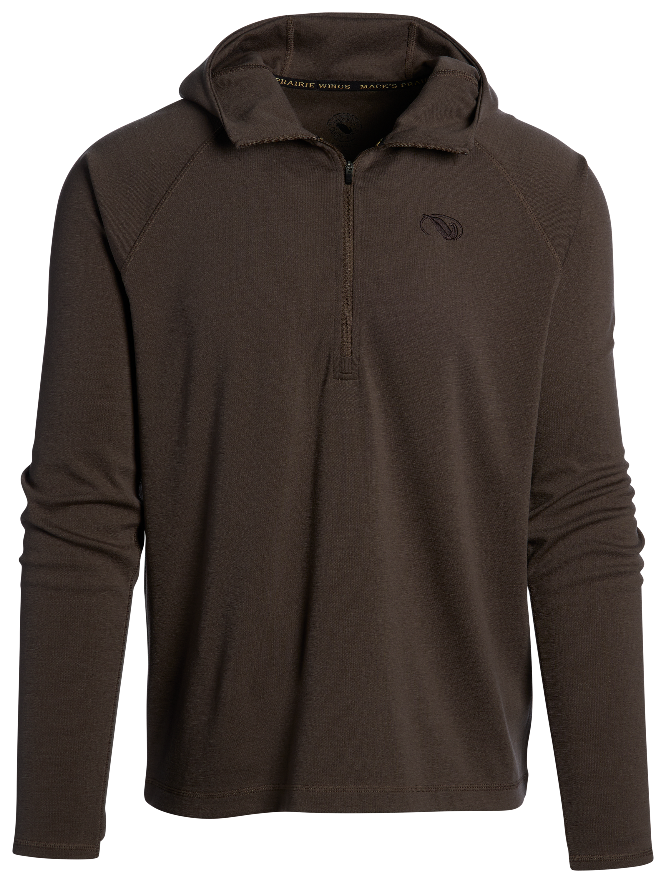 Image of Mack's Prairie Wings Merino Wool Hoodie - Major Brown