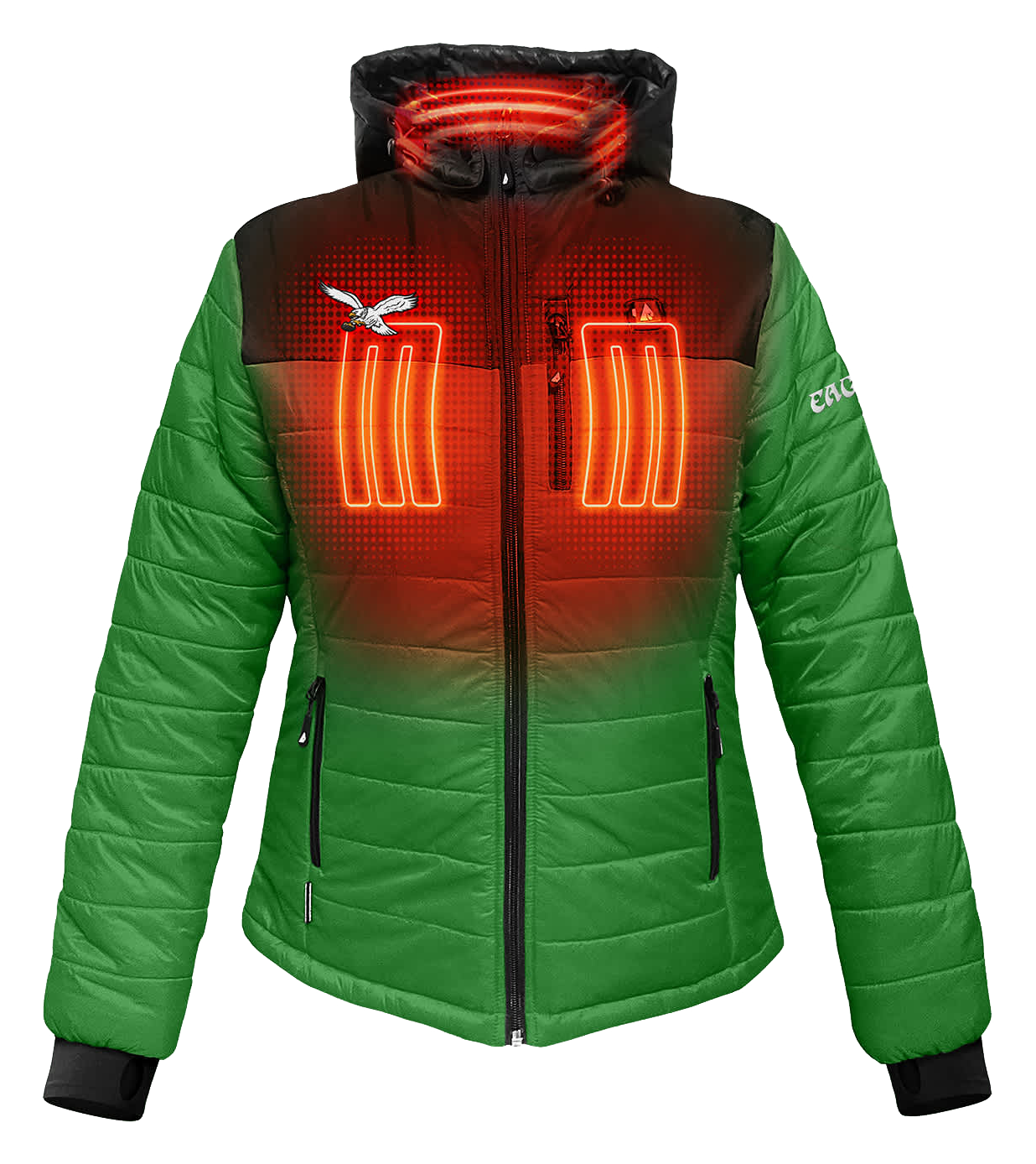 Image of ActionHeat NFL 5V Battery-Heated Puffer Jacket