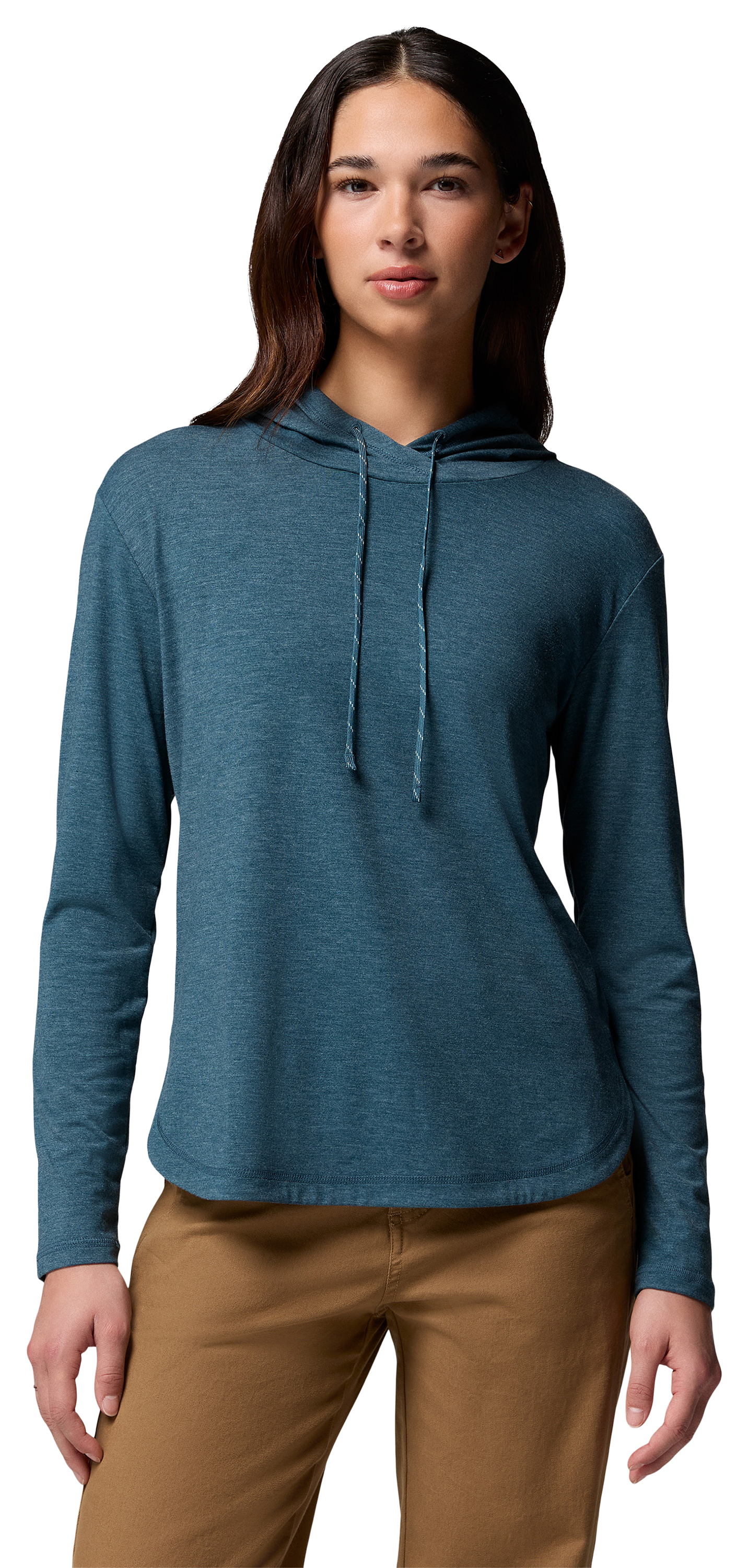 Image of Columbia Breezy Summit Hoodie - Everblue Heather