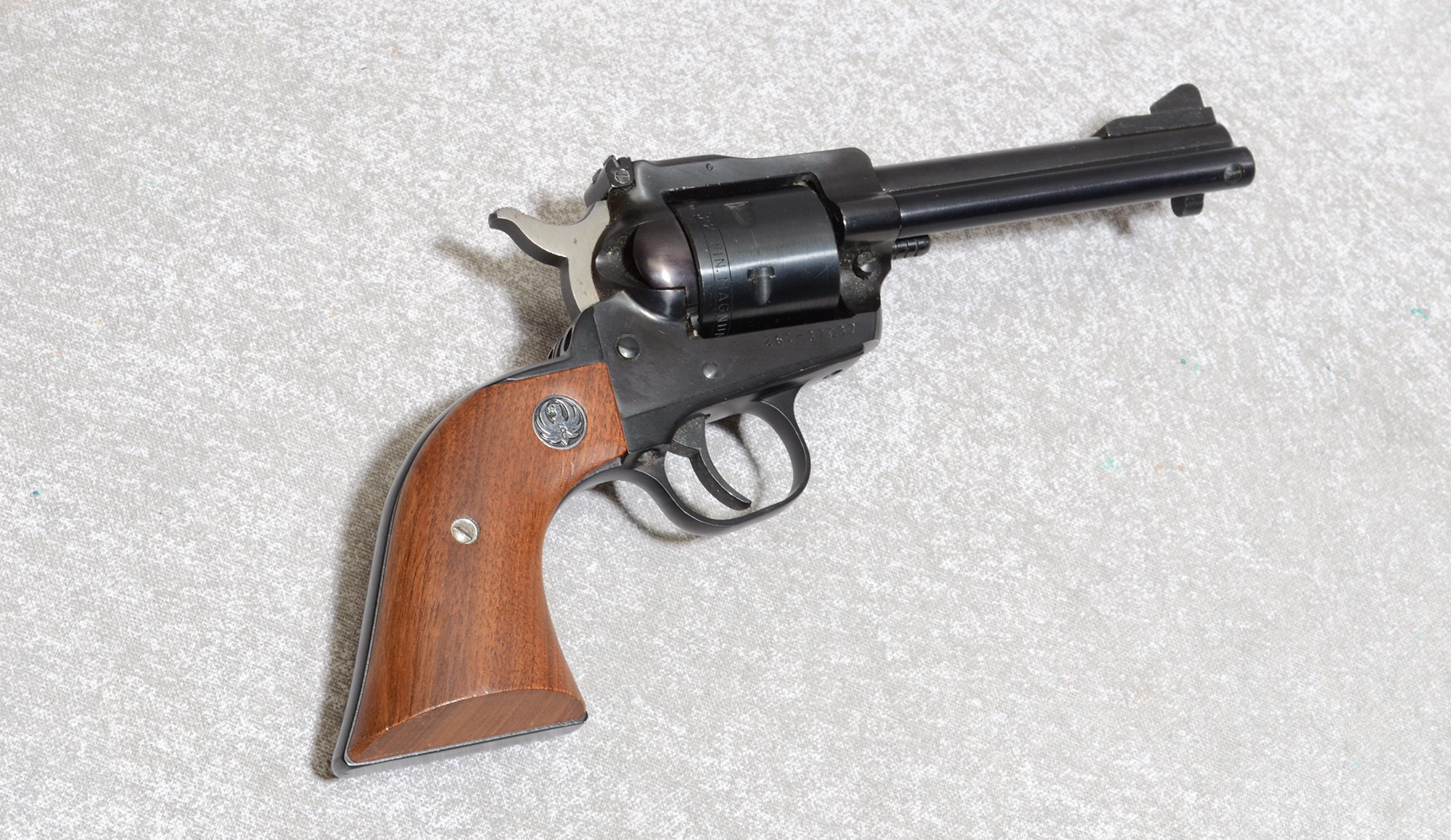 Image of Ruger New Model Single Six Pistol, .22 WMR, 4 5/8 Inch Barrel, 2 lbs.