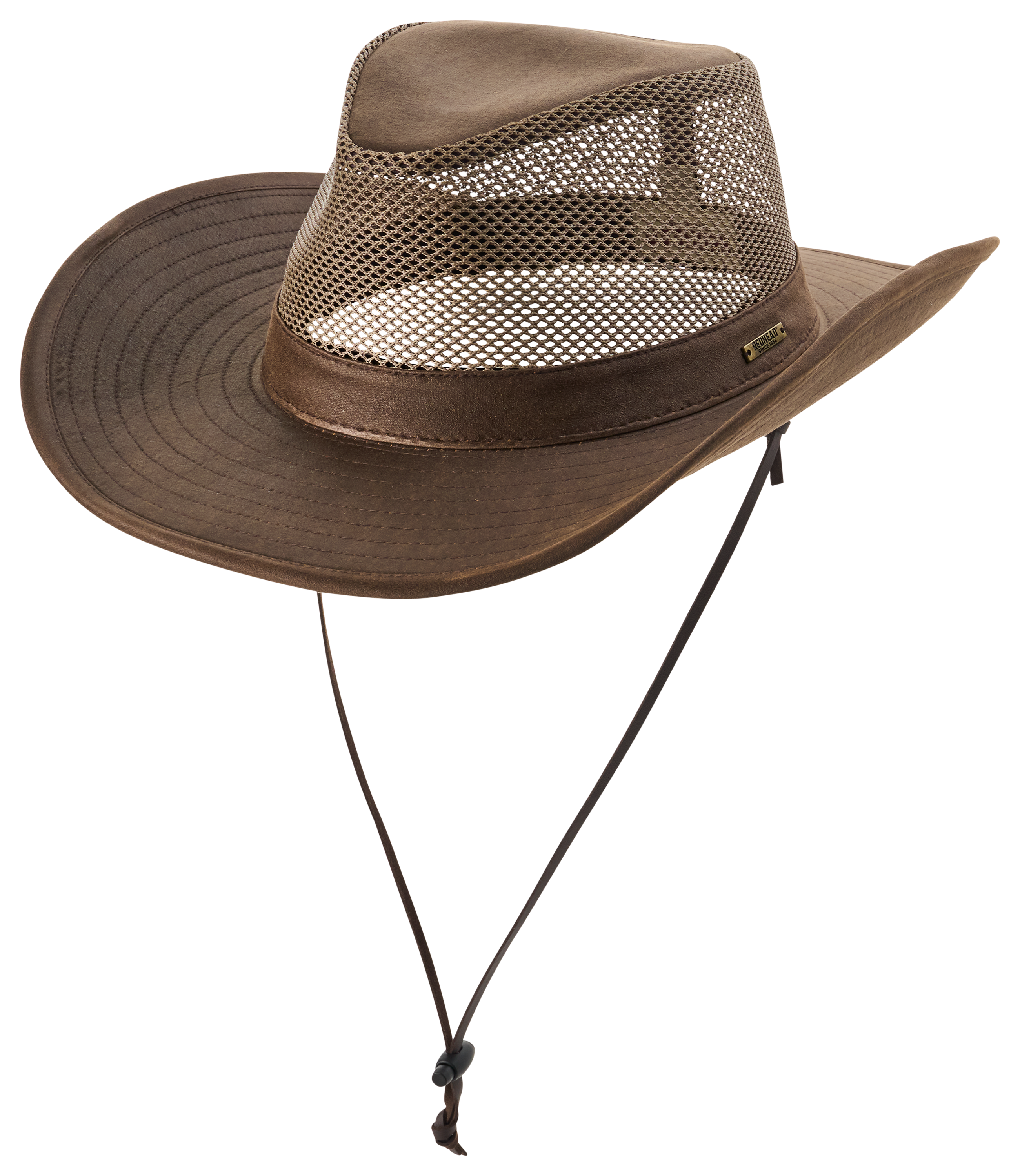 Image of RedHead Mesh Western Hat - Brown