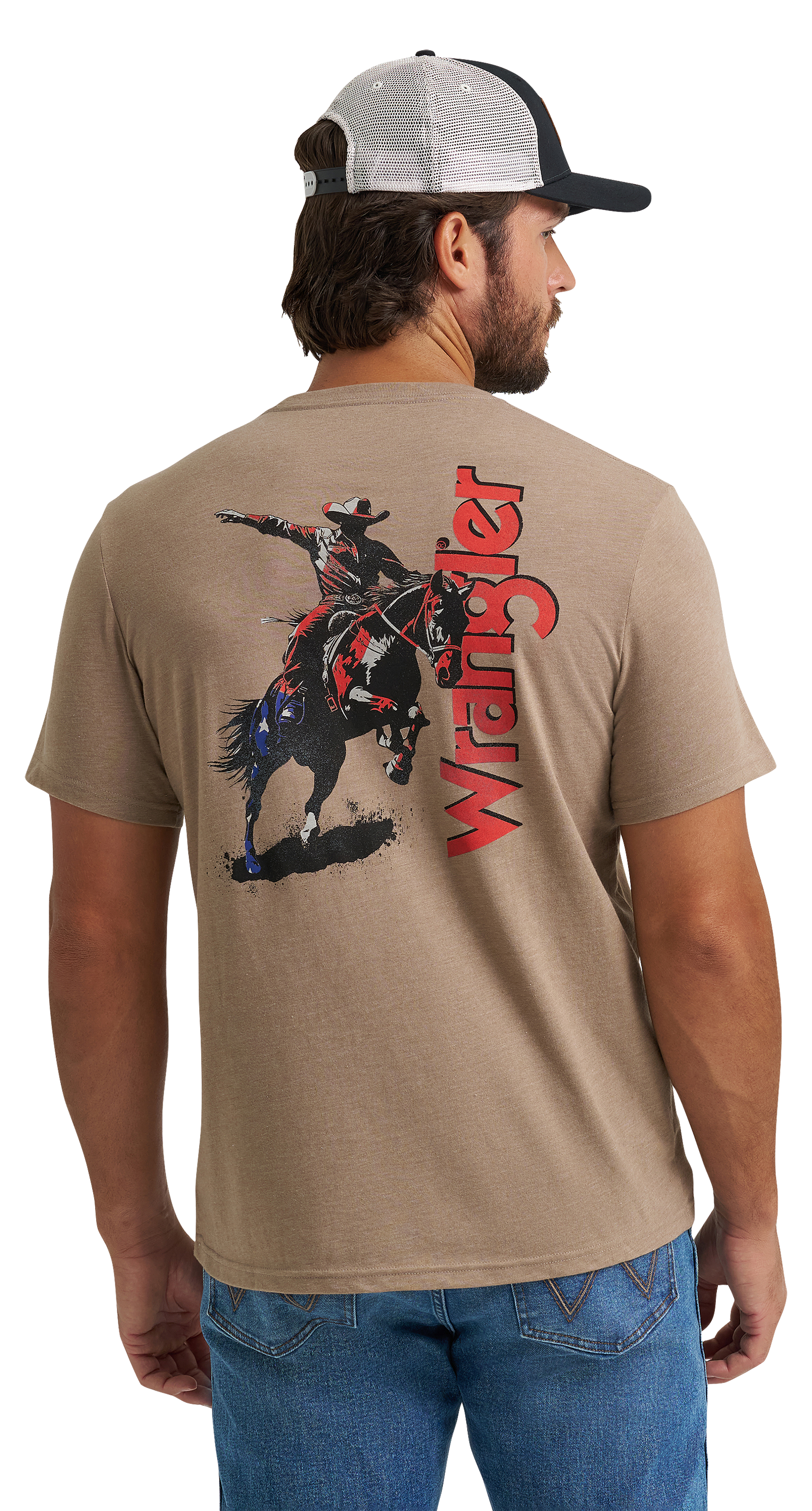 Image of Wrangler Coburn Desert Short-Sleeve T-Shirt - Desert Taupe