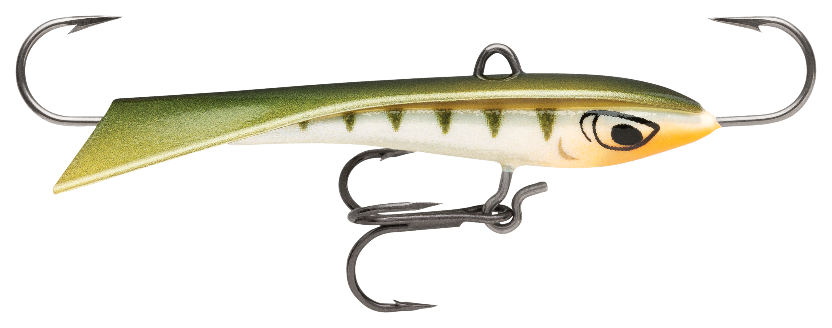 Rapala Snap Rap Ice Lure - 3-1/8 - Glow Yellow Perch
