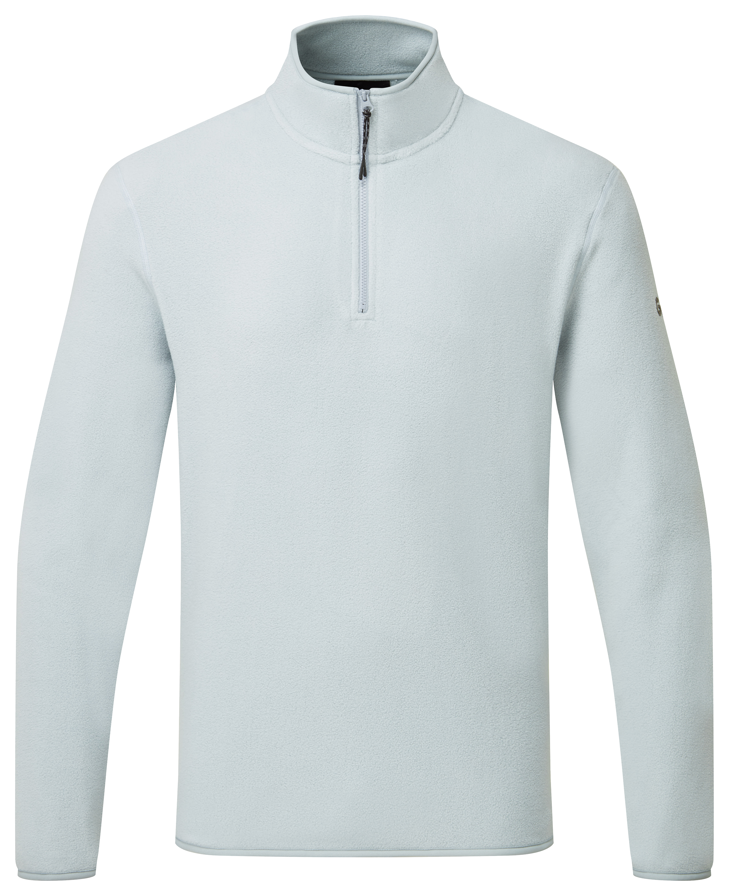 Image of Gill Pursuit Quarter-Zip Fleece Pullover - Light Grey - L