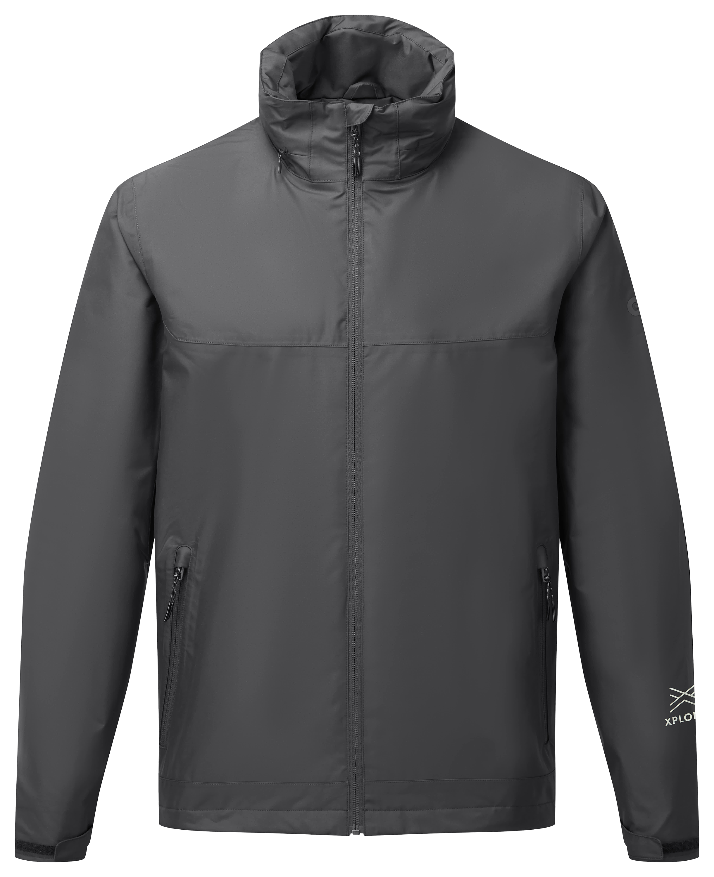 Image of Gill Pilot Jacket with Rollaway Hood - Graphite - XL
