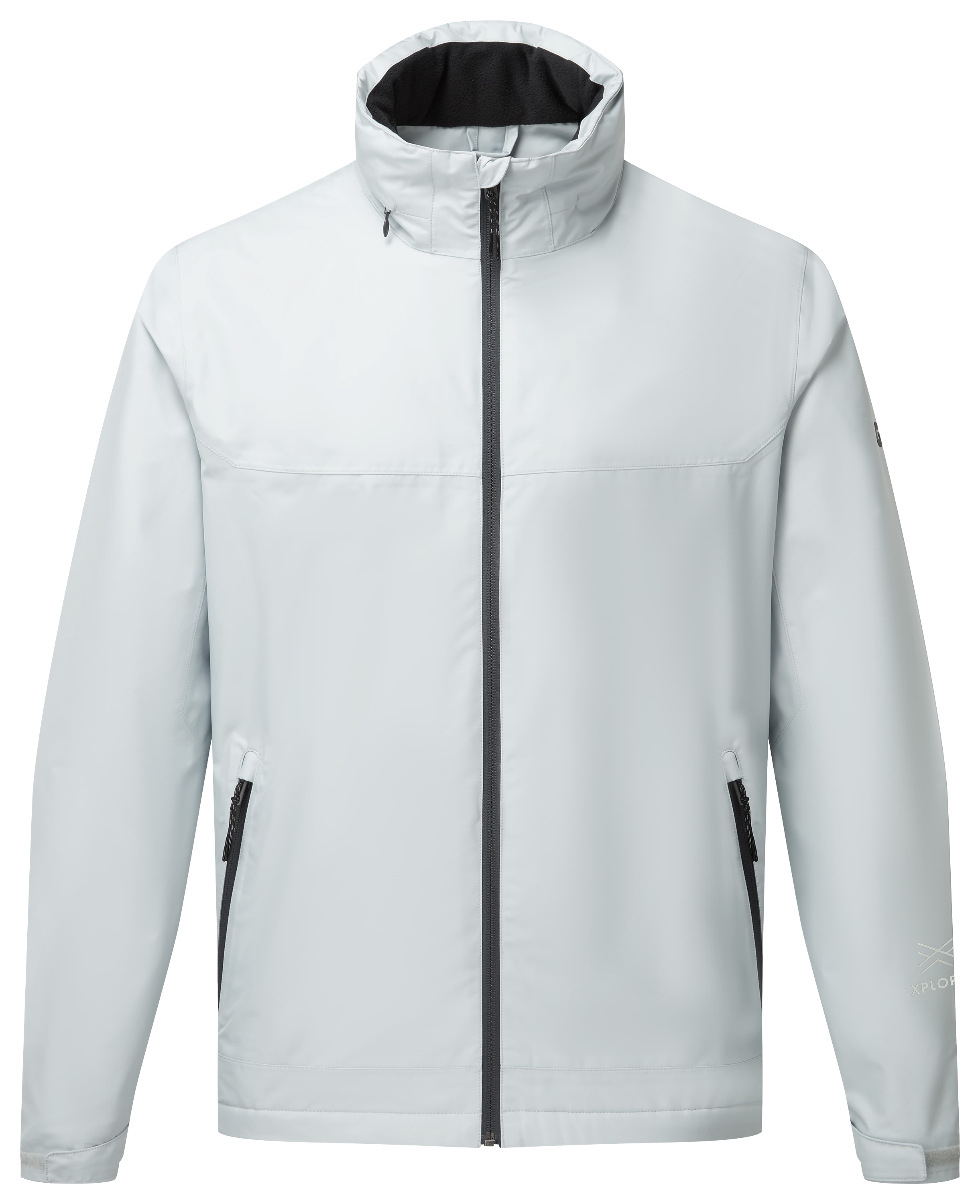 Image of Gill Navigator Jacket with Rollaway Hood - Light Grey - L
