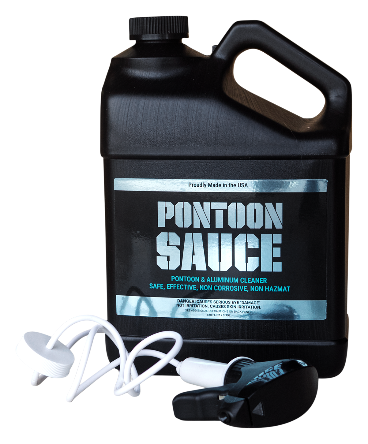 BOAT BLING Pontoon Sauce Bare Aluminum and Pontoon Cleaner