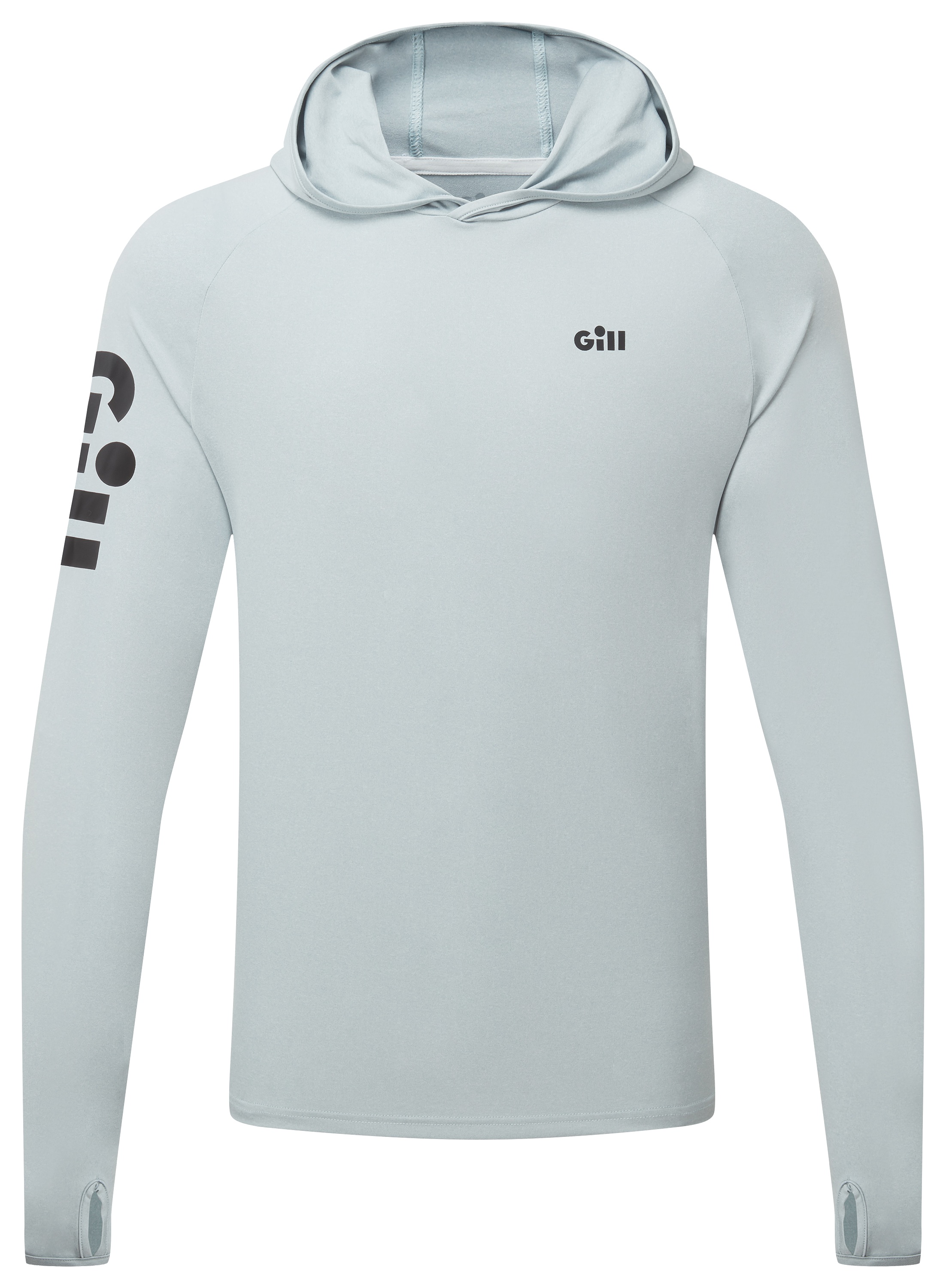 Image of Gill Infinity Hoodie - Light Grey Melange