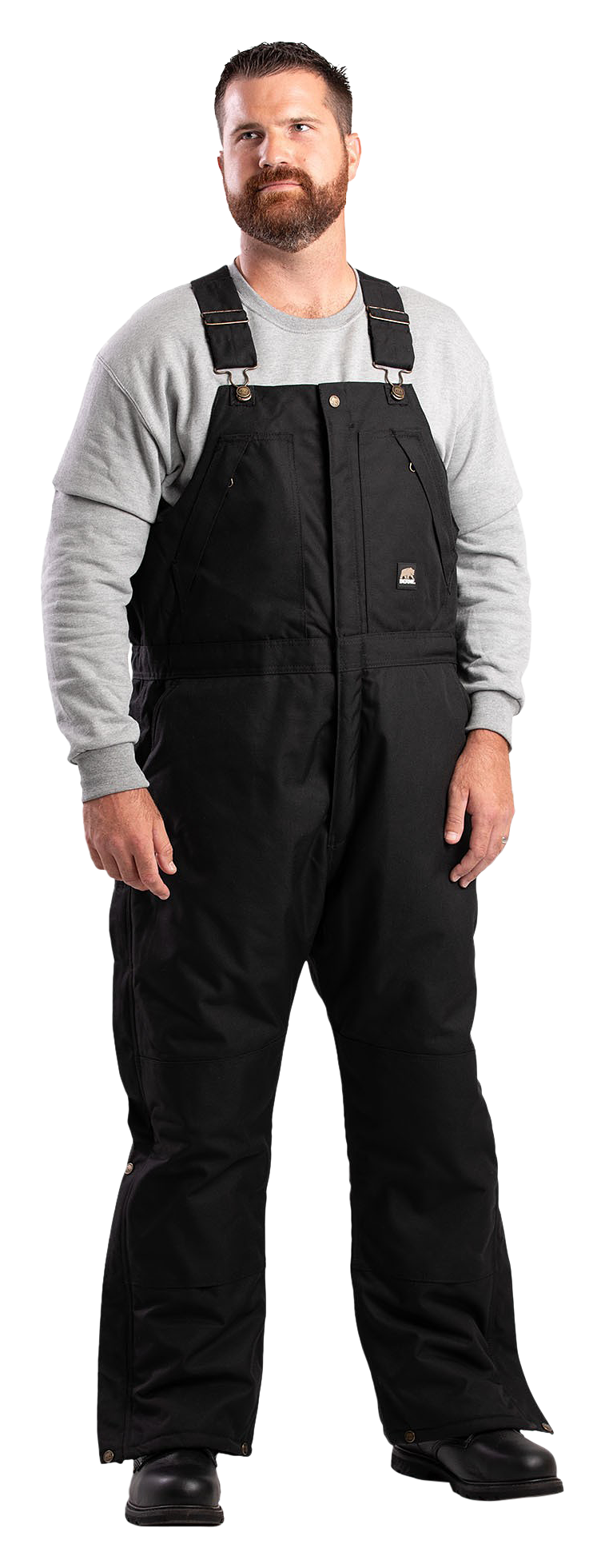 Image of Berne Icecap Insulated Bib Overalls - Black - 6XL - Tall